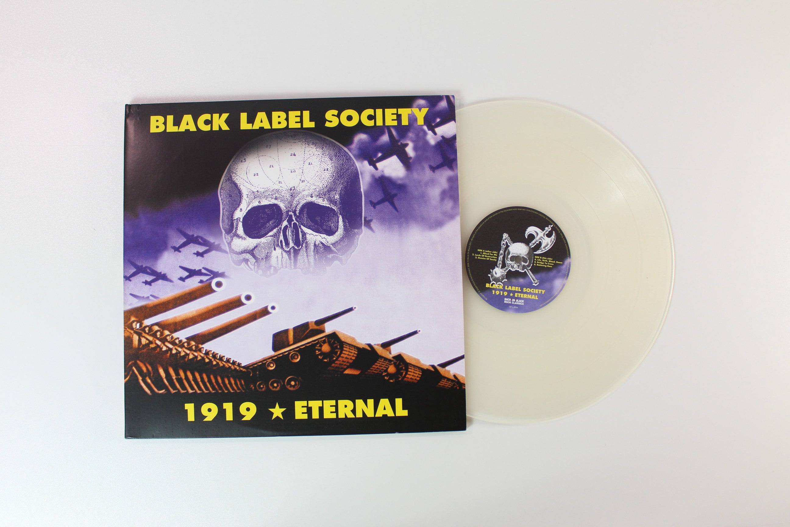 Black Label Society - 1919 Eternal on Back on Black Ltd Clear Vinyl Reissue