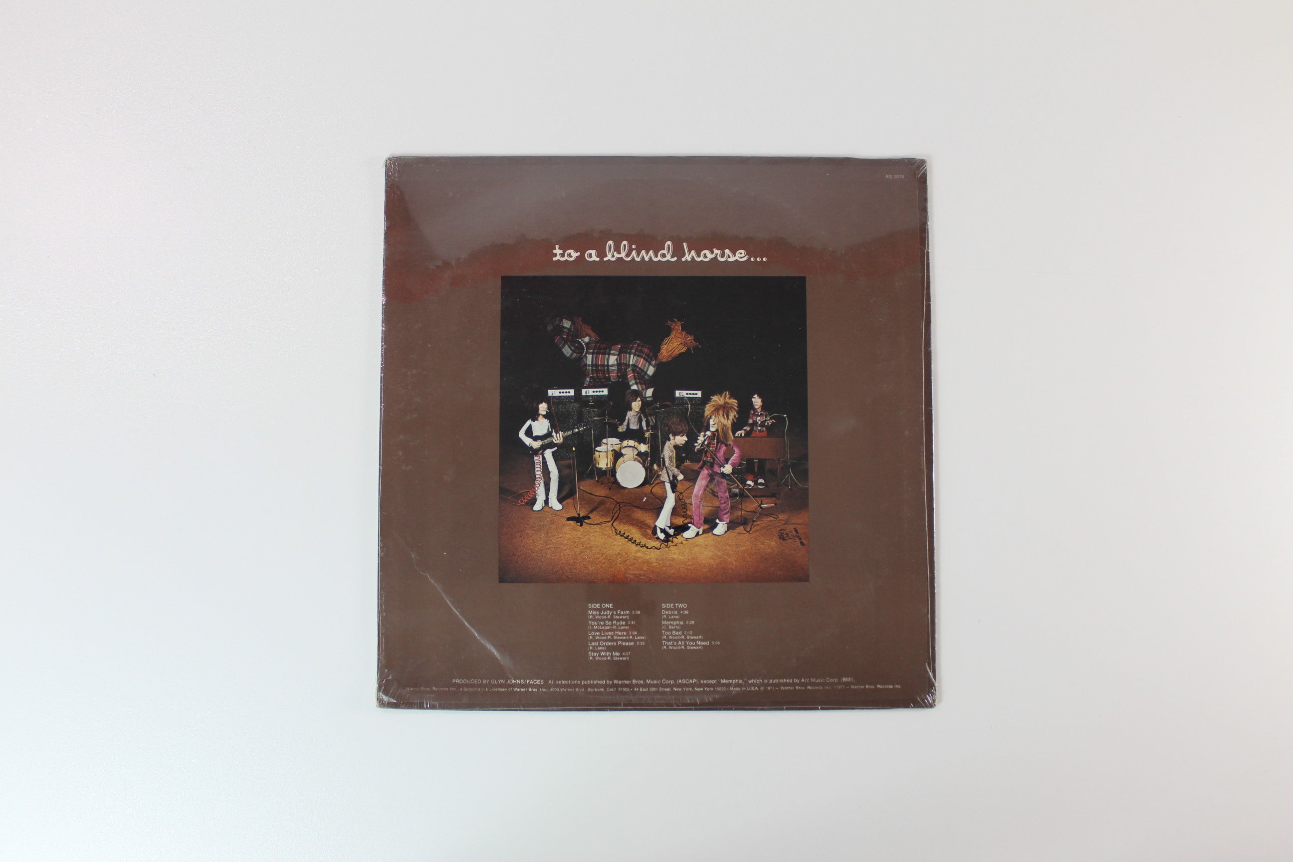 Faces - A Nod Is As Good As A Wink...To A Blind Horse on Warner Bros Sealed