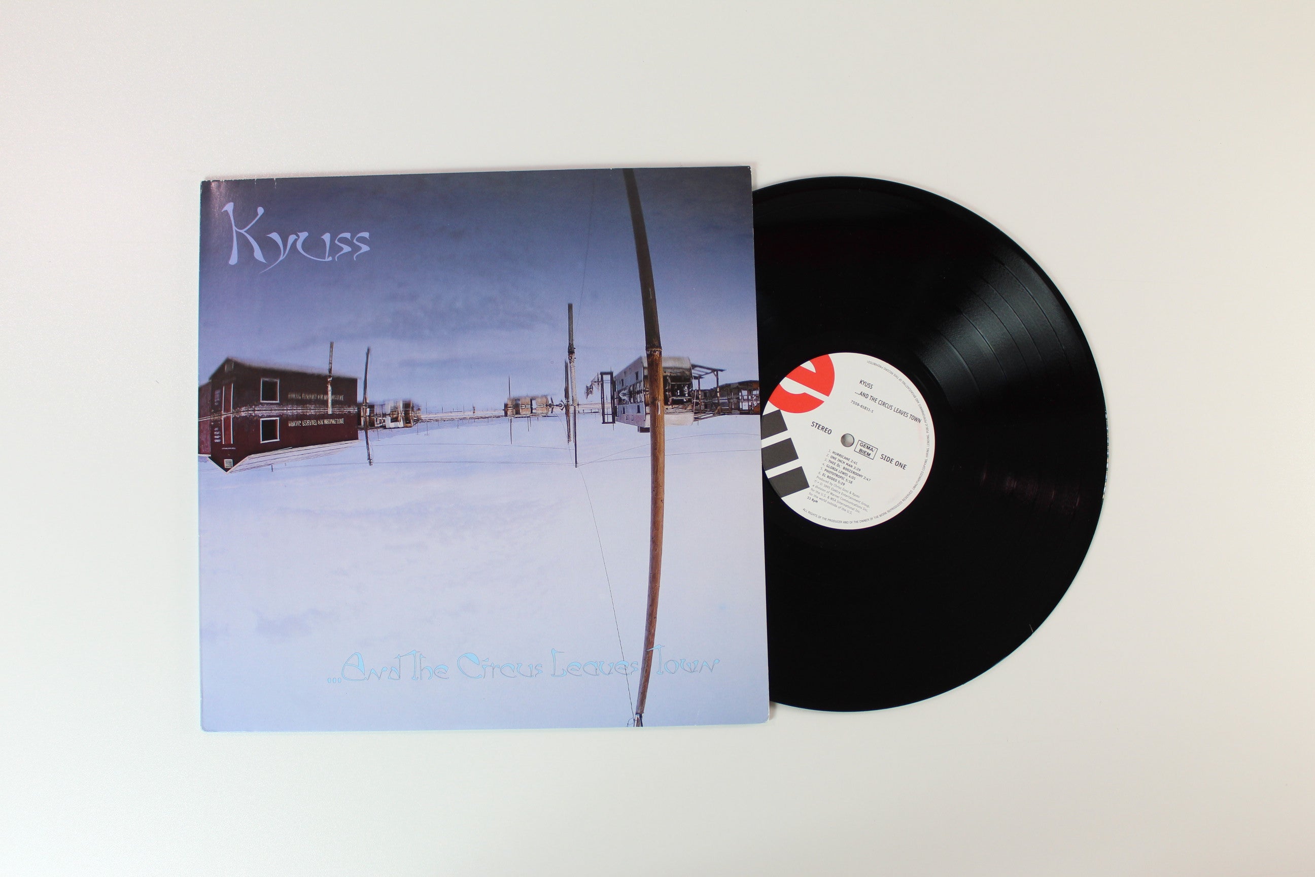 Kyuss - ...And The Circus Leaves Town on Elektra German Reissue