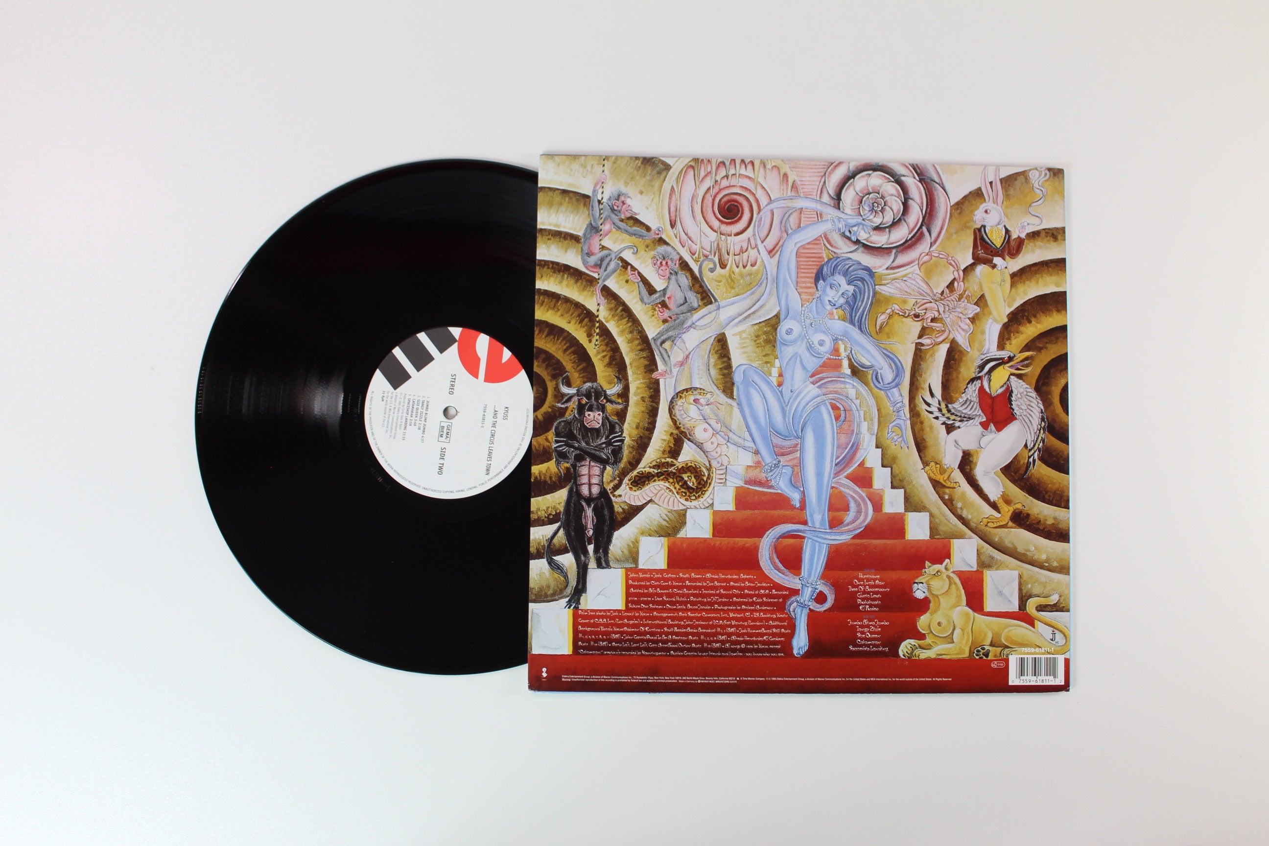 Kyuss - ...And The Circus Leaves Town on Elektra German Reissue