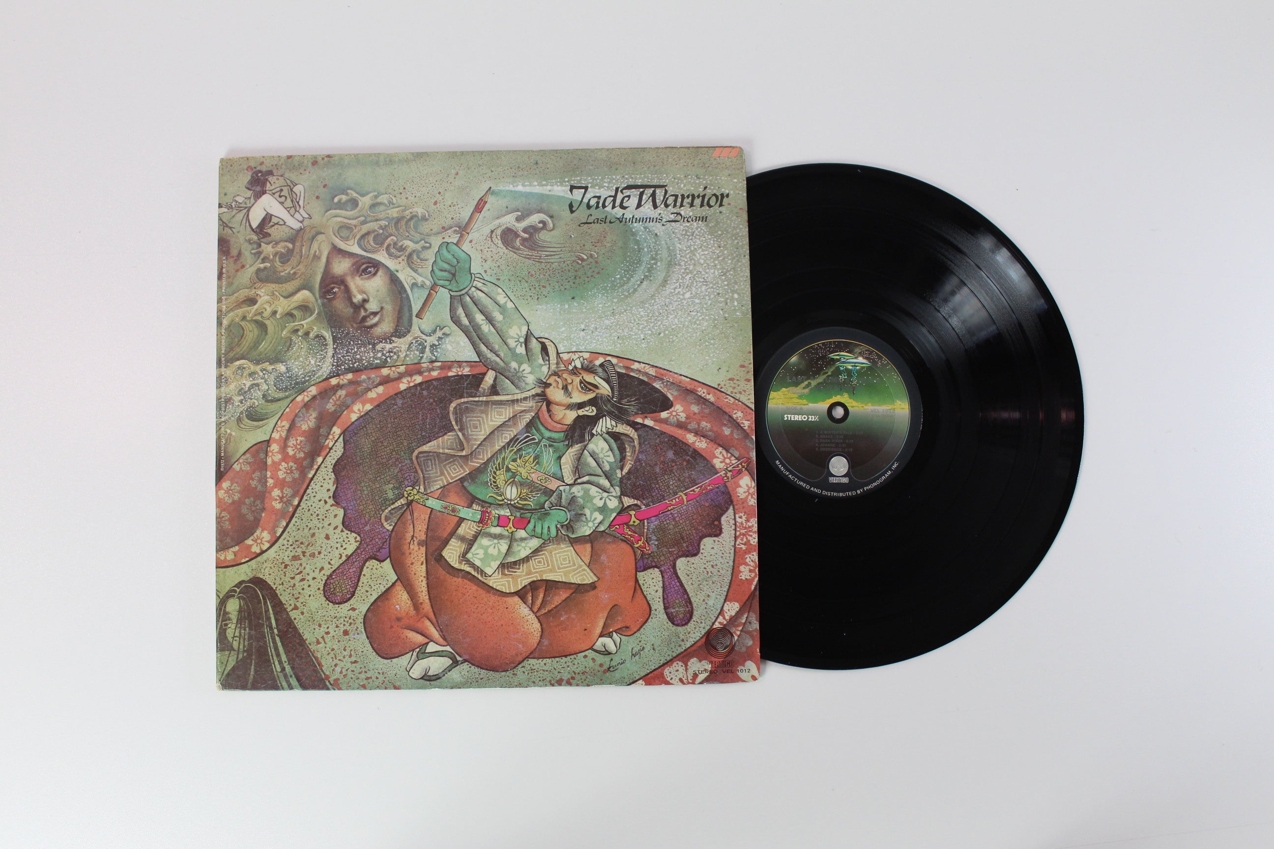 Jade Warrior - Last Autumn's Dream on Vertigo - Reissue