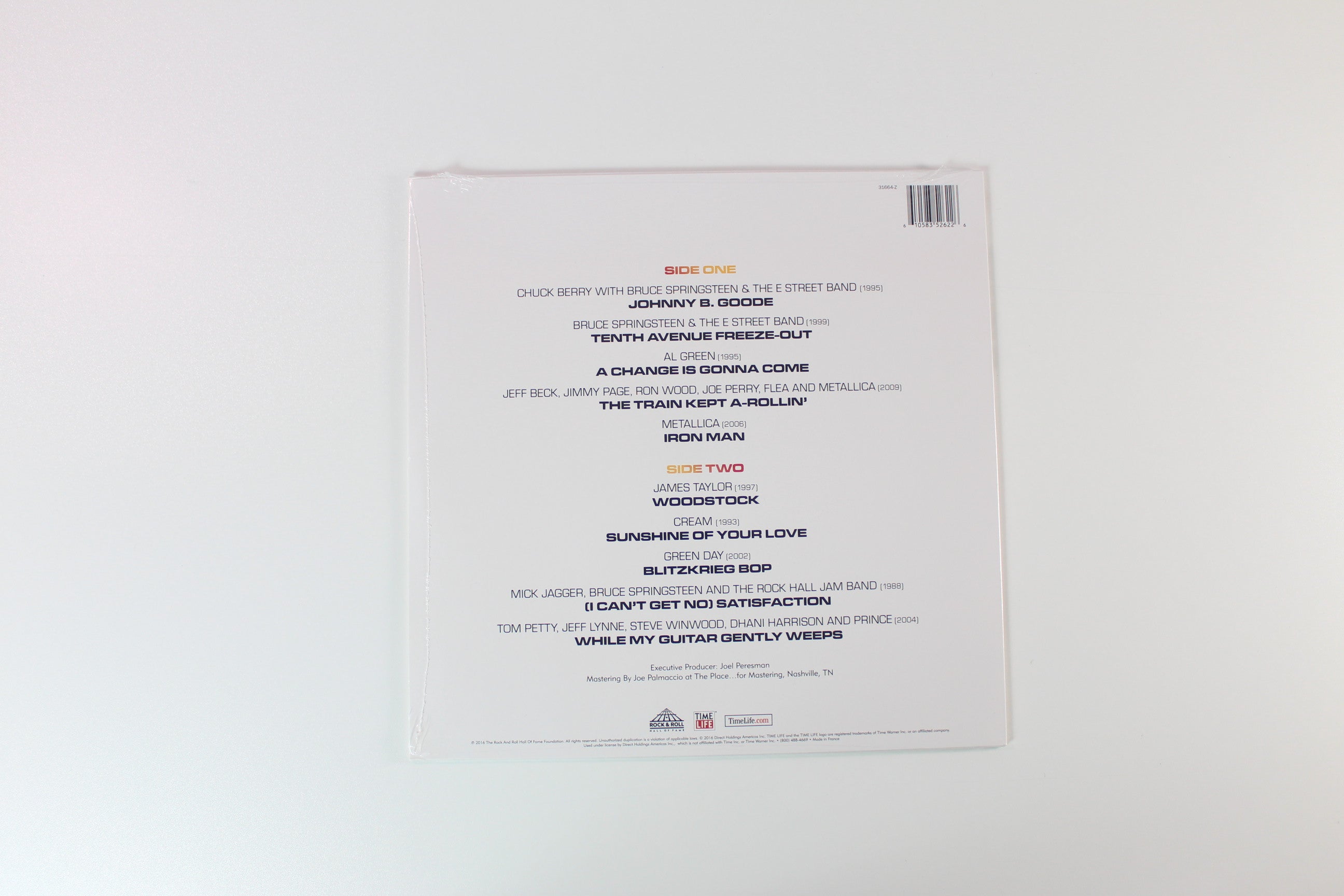 Various - Rock & Roll Hall Of Fame Live—Volume 1 on Time Life - Sealed