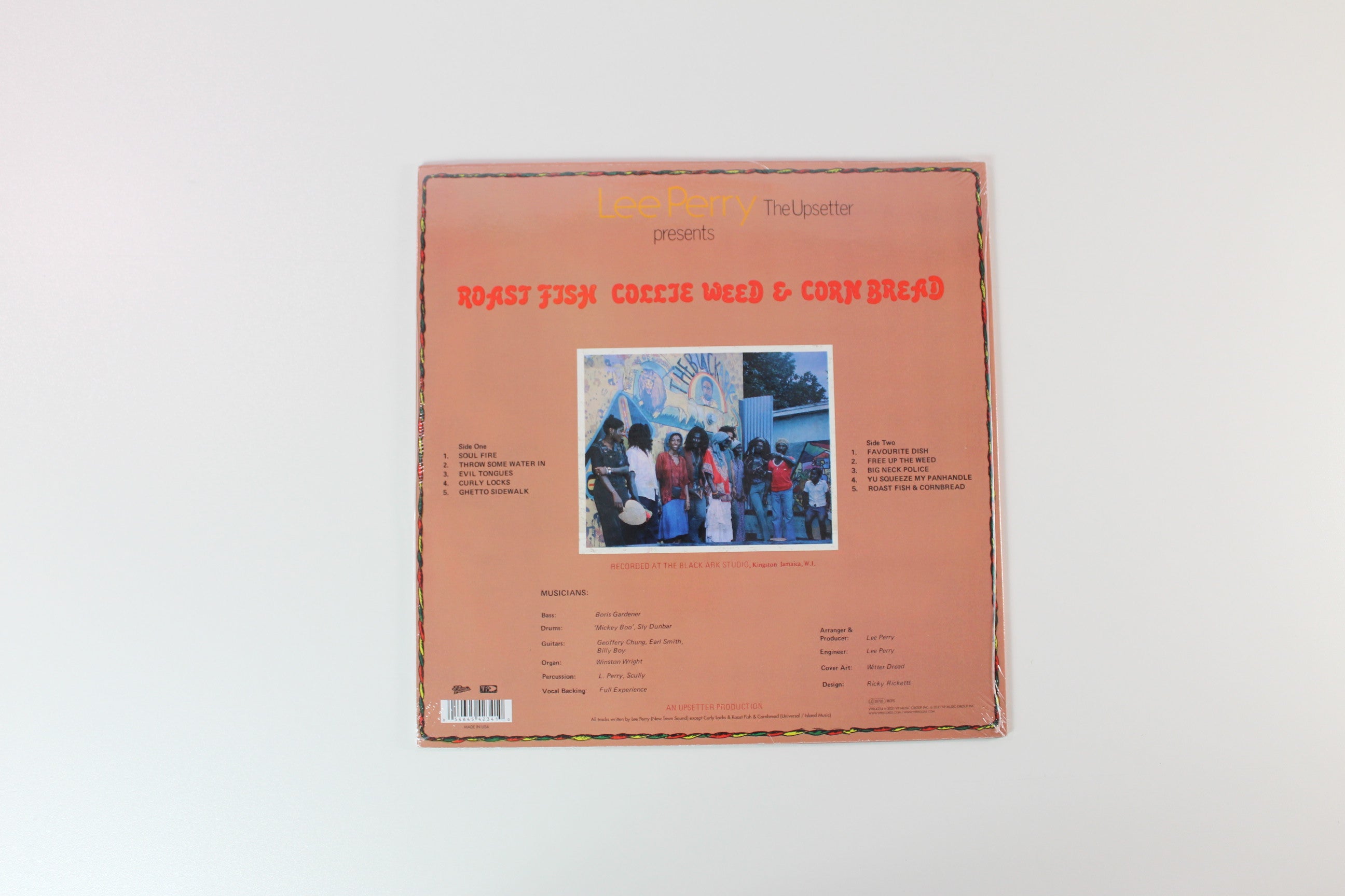 Lee Perry - Roast Fish Collie Weed & Corn Bread on VP Records - Sealed RSD 2021 Red Vinyl