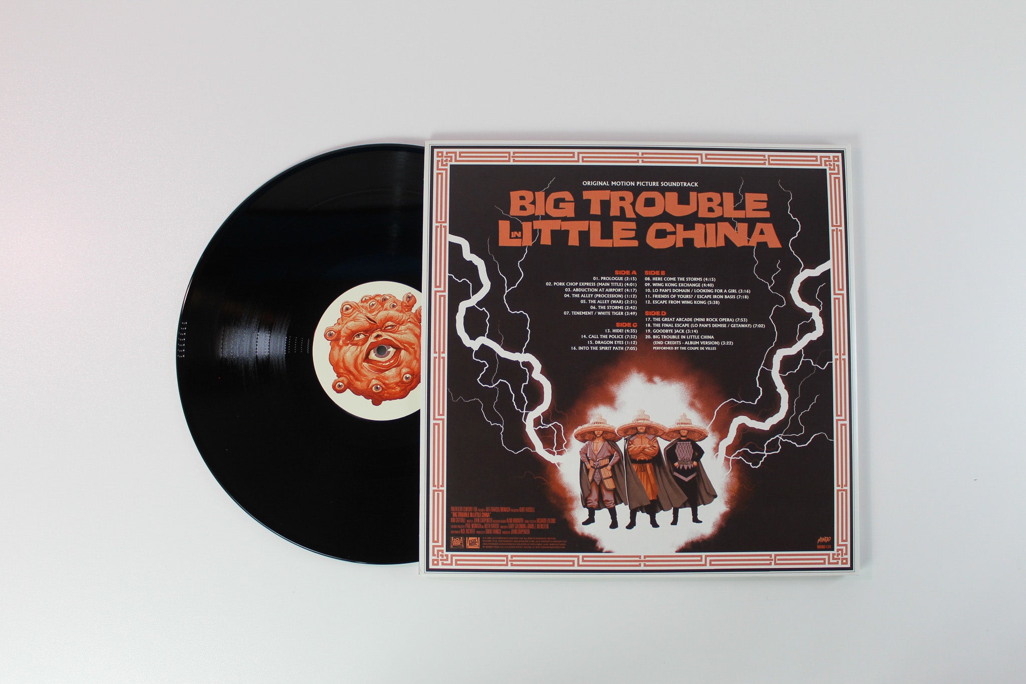 John Carpenter - Big Trouble In Little China (Original Motion Picture Soundtrack) on Mondo Reissue