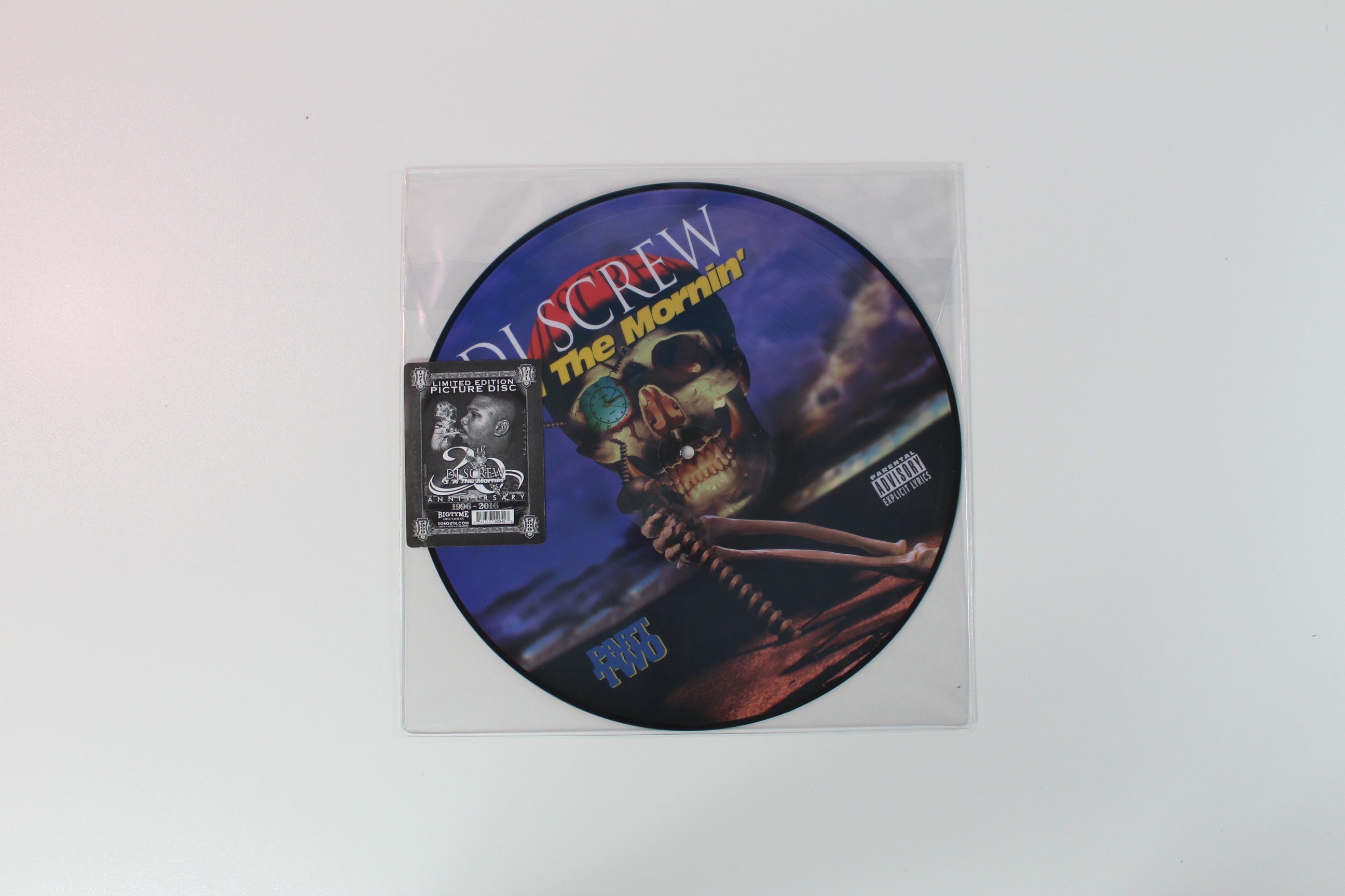 DJ Screw - 3 'N The Mornin' (Part Two) Ltd. Picture Disc on Bigtyme Recordz