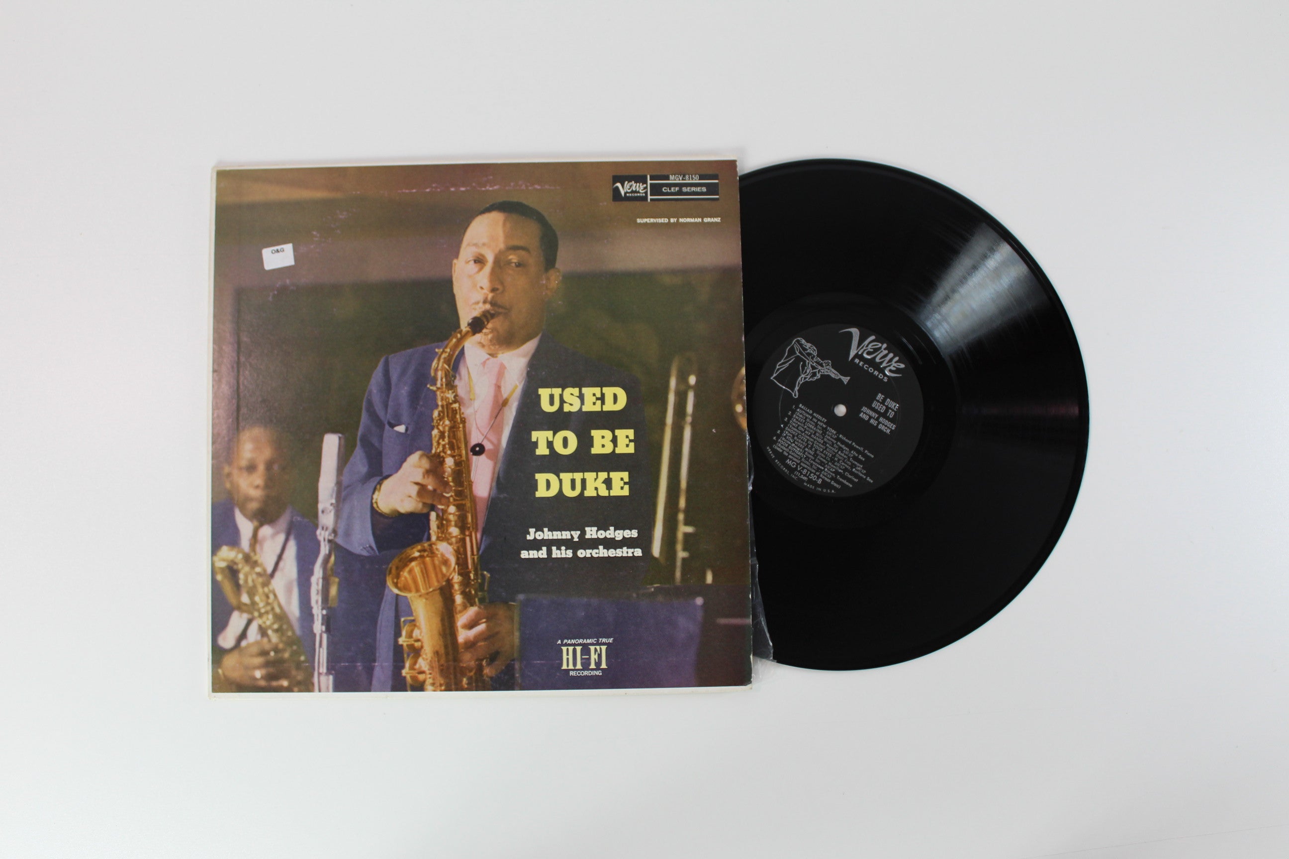 Johnny Hodges And His Orchestra - Used To Be Duke on Verve Records - Mono