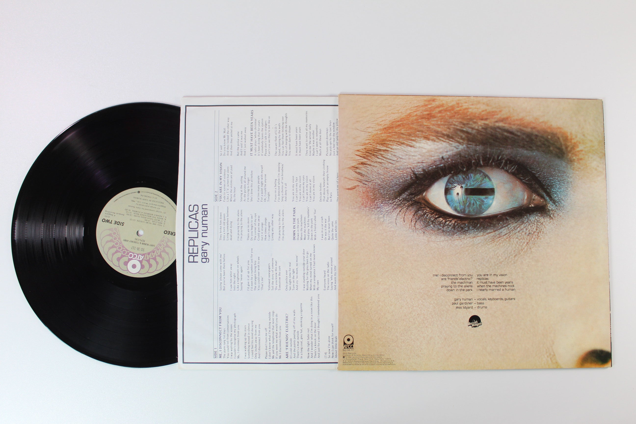Gary Numan - Replicas on ATCO Records