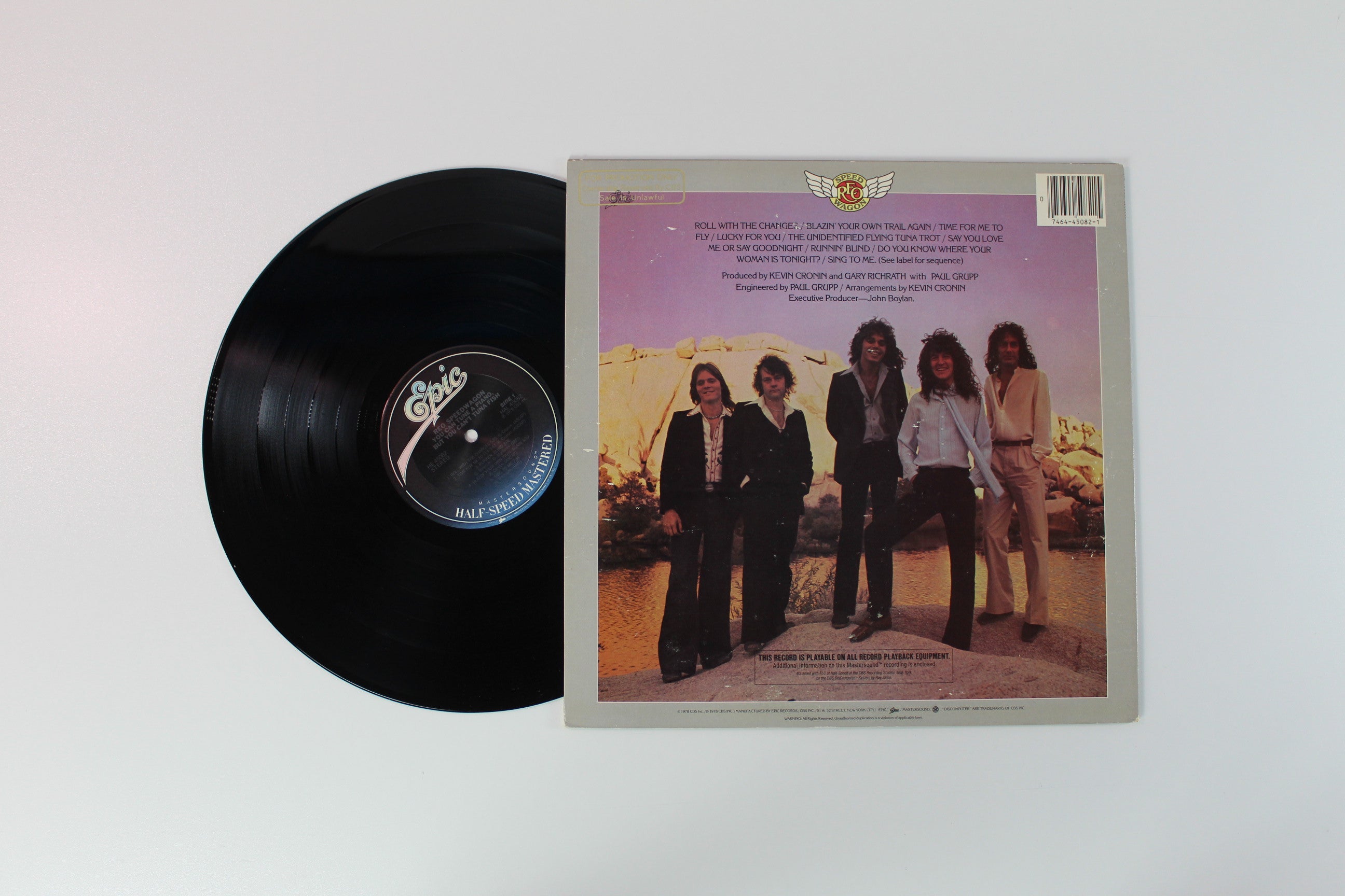 REO Speedwagon - You Can Tune A Piano, But You Can't Tuna Fish Half-Speed Mastered on Epic CBS Mastersound