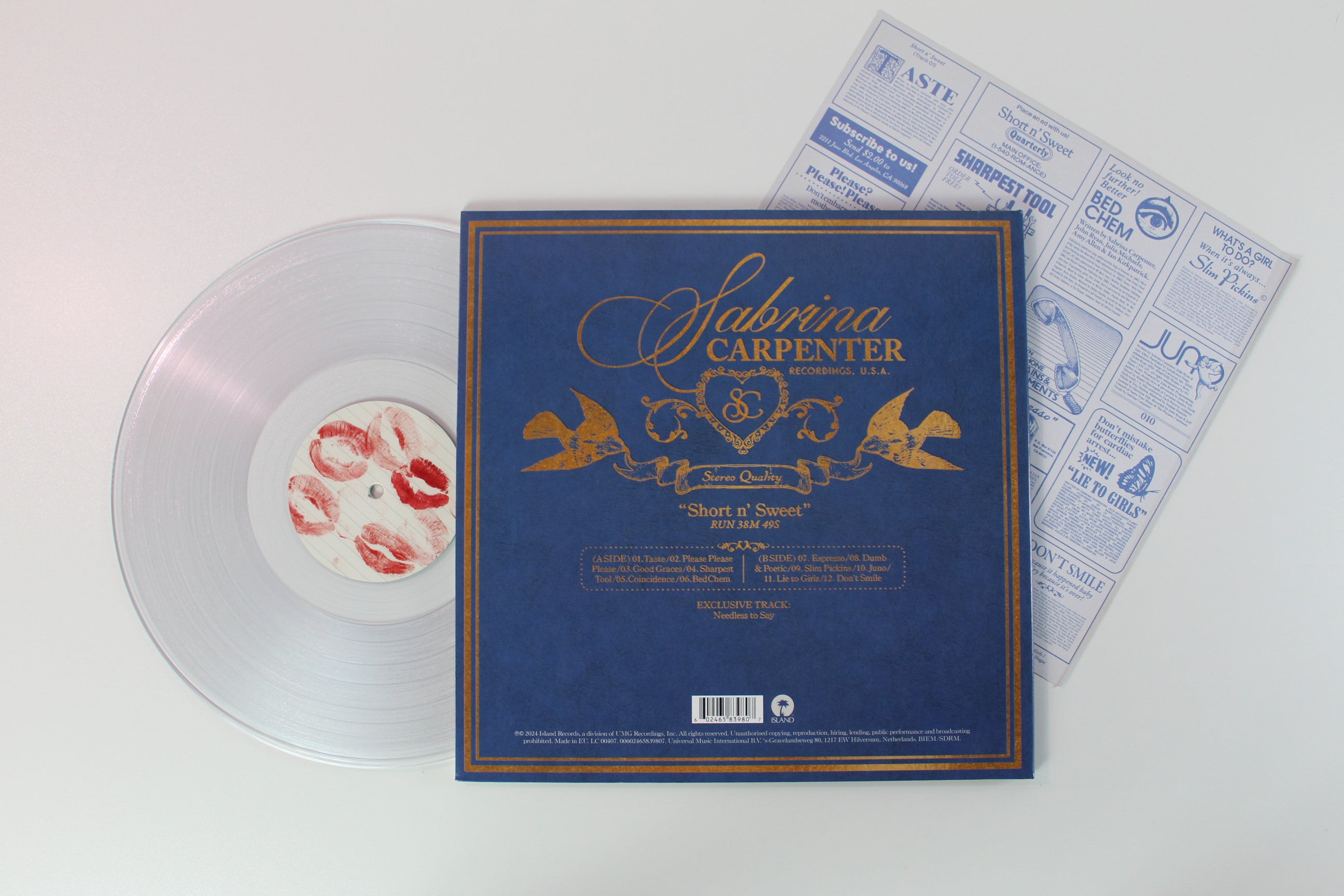 Sabrina Carpenter - Short N' Sweet Ltd. Moonlight Clear on Island Records
