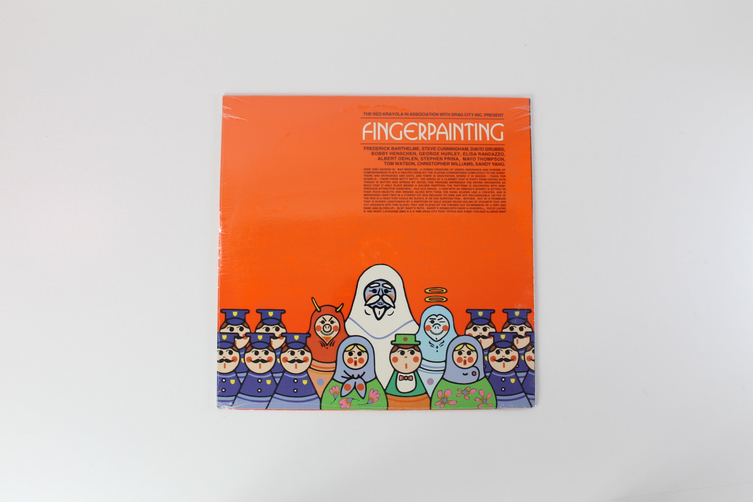 Red Krayola - Fingerpainting on Drag City - Sealed