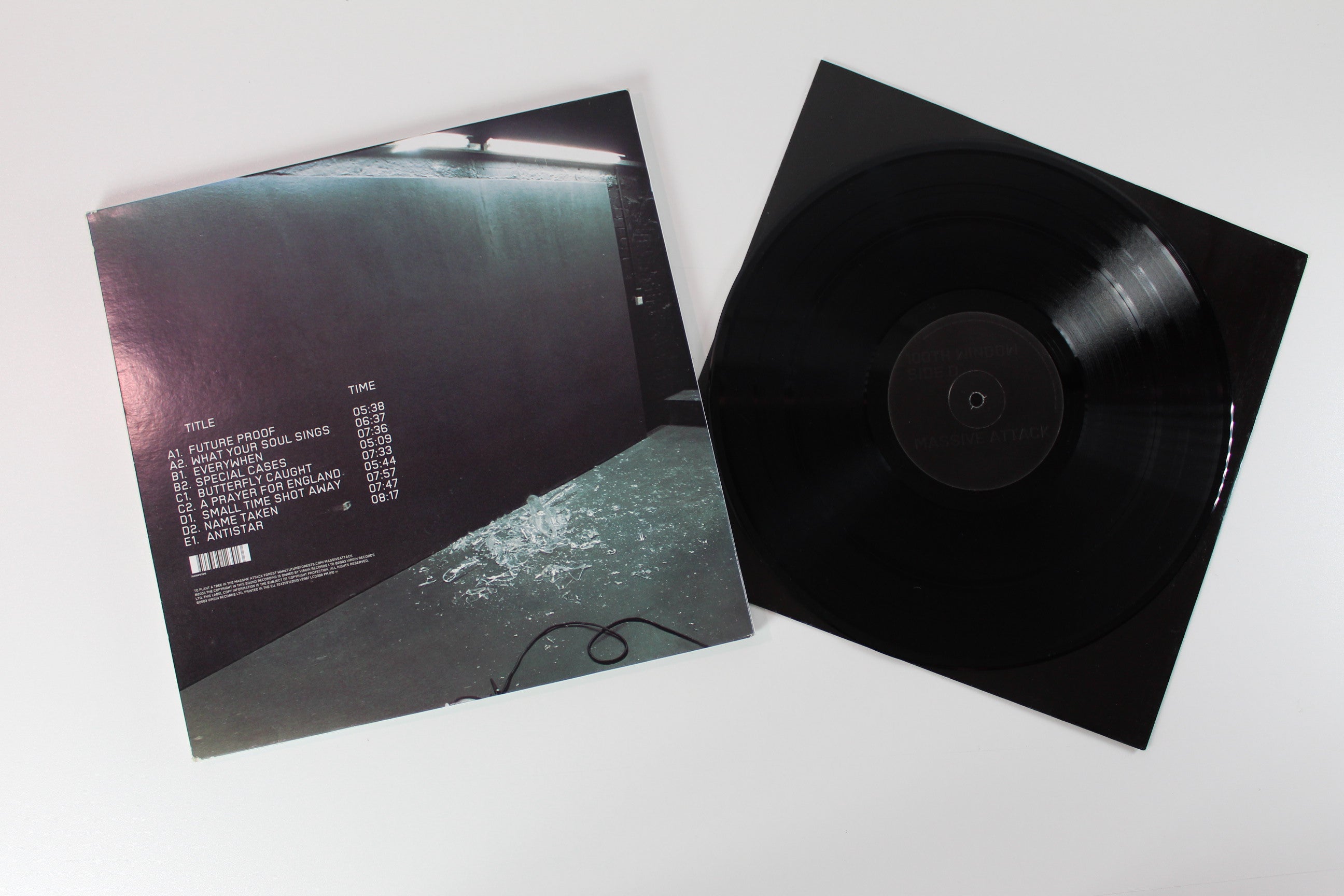 Massive Attack - 100th Window on Virgin 45 RPM