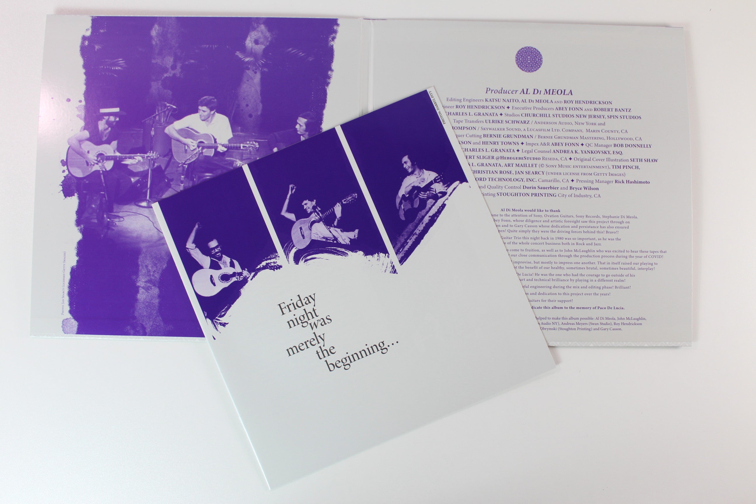 Al Di Meola - Saturday Night In San Francisco on Impex Records