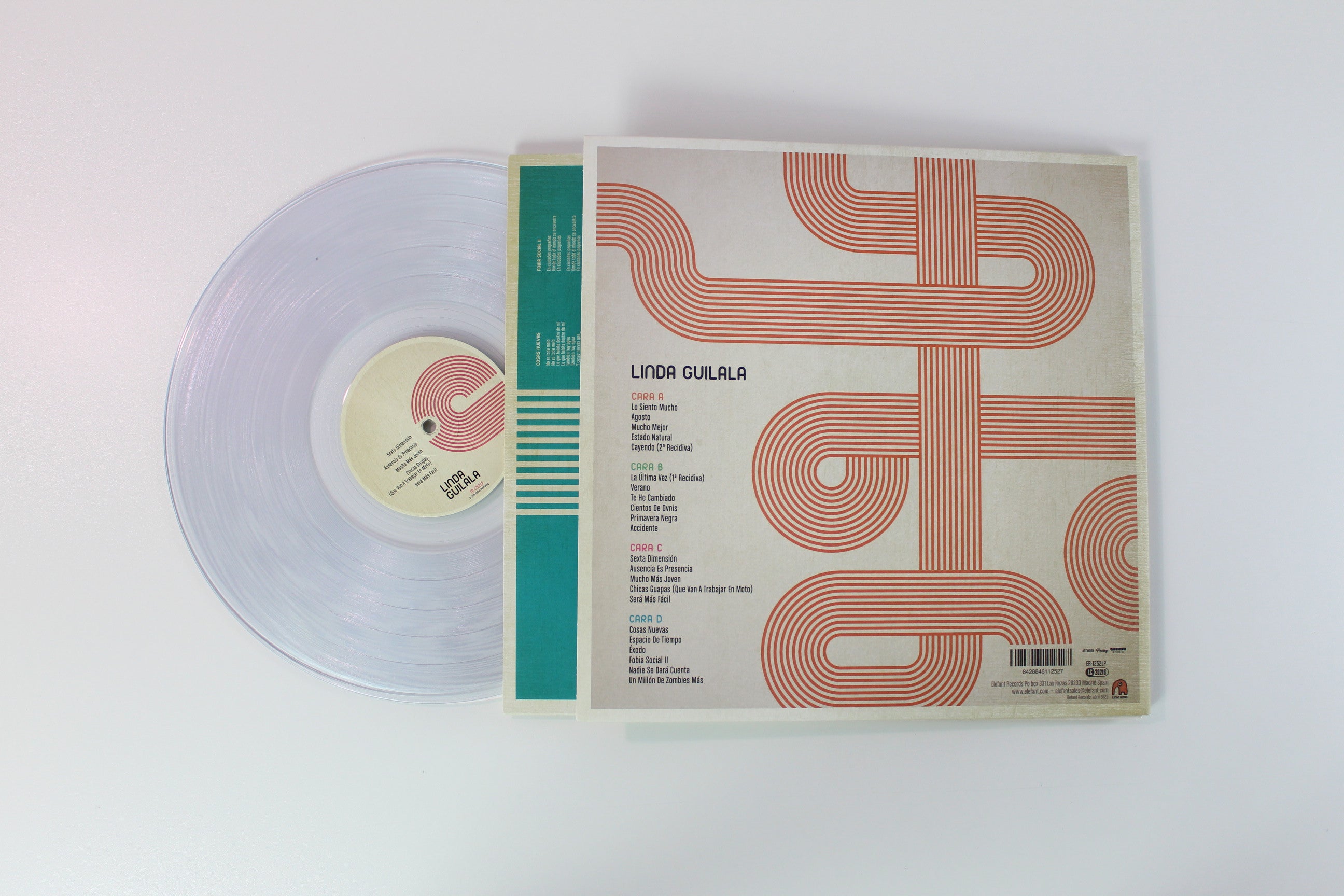 Linda Guilala - Espacio De Tiempo (2009-2019) Ltd. Clear on Elefant Records