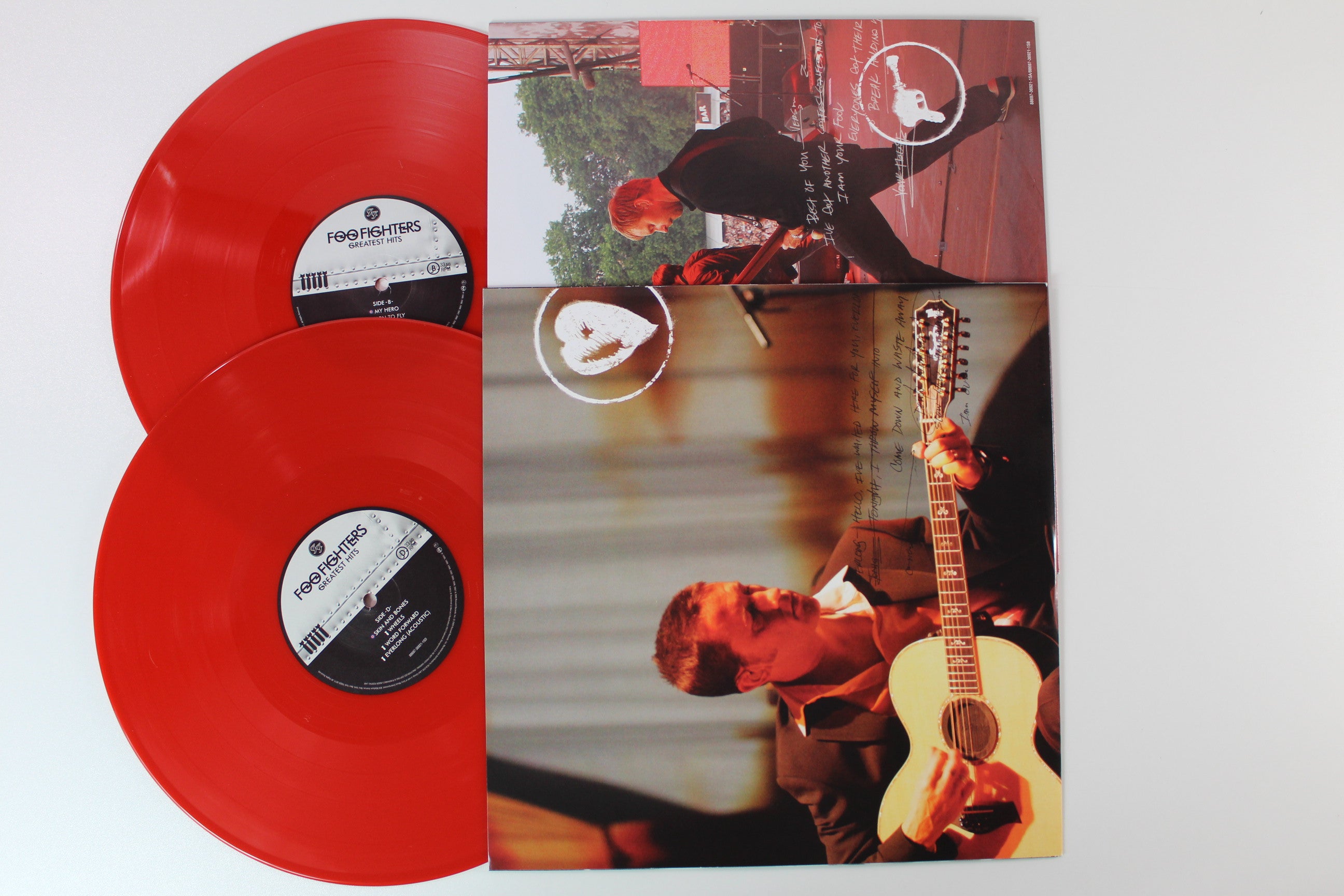 Foo Fighters - Greatest Hits on Roswell Records / RCA - Red Vinyl