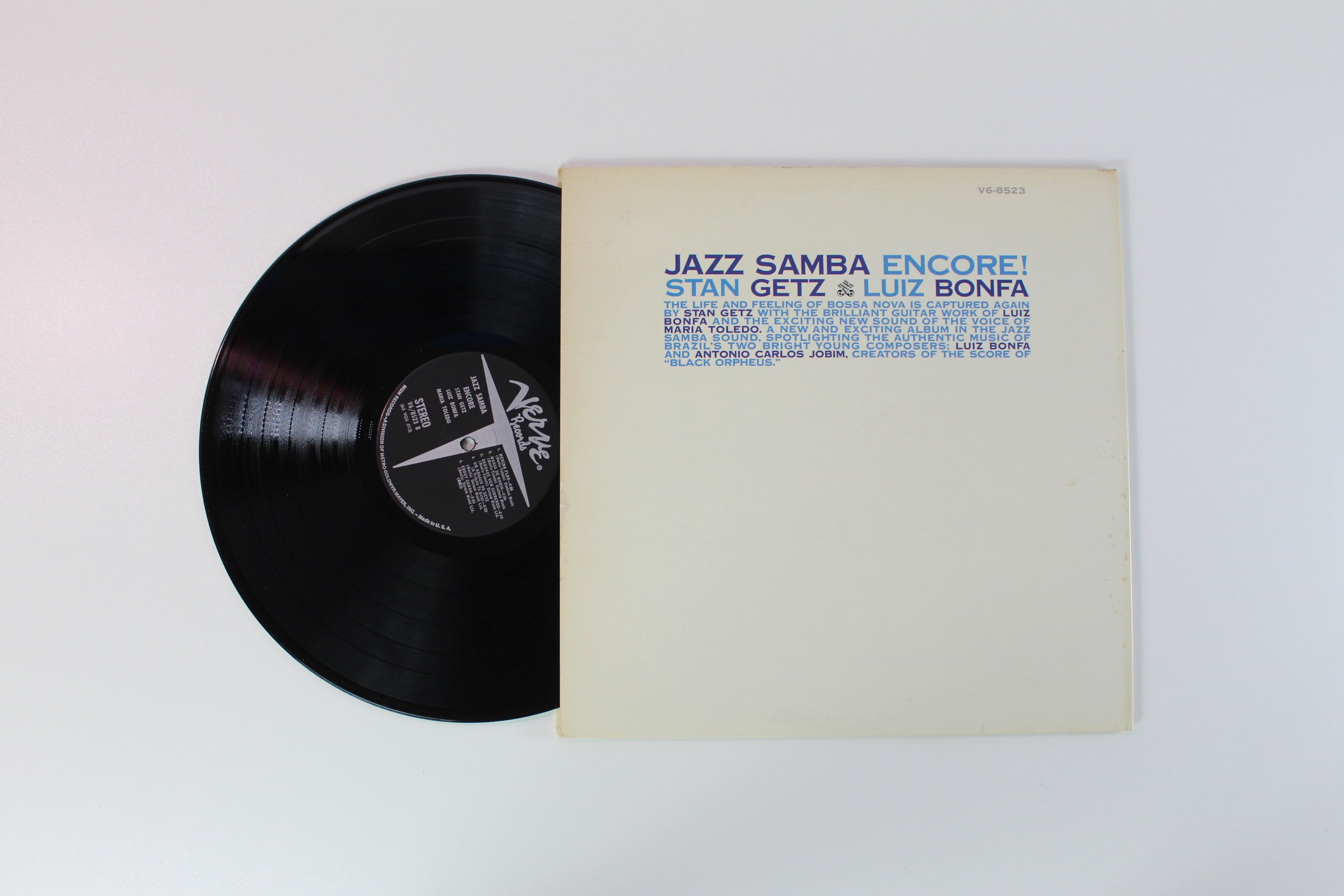 Stan Getz - Jazz Samba Encore! on Verve Records