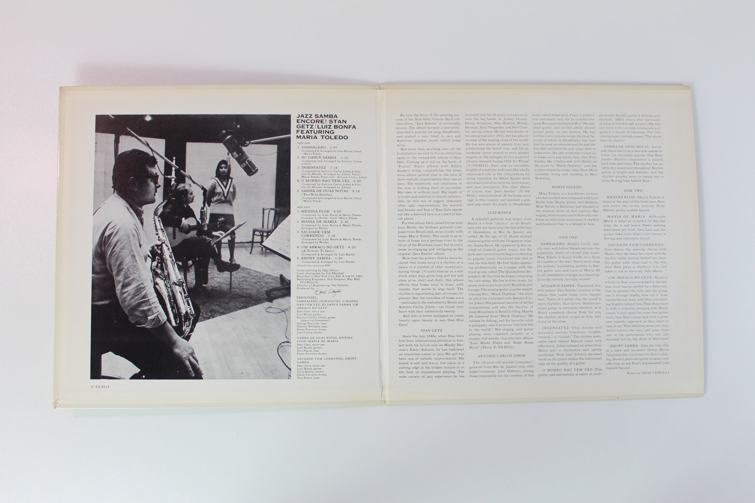 Stan Getz - Jazz Samba Encore! on Verve Records