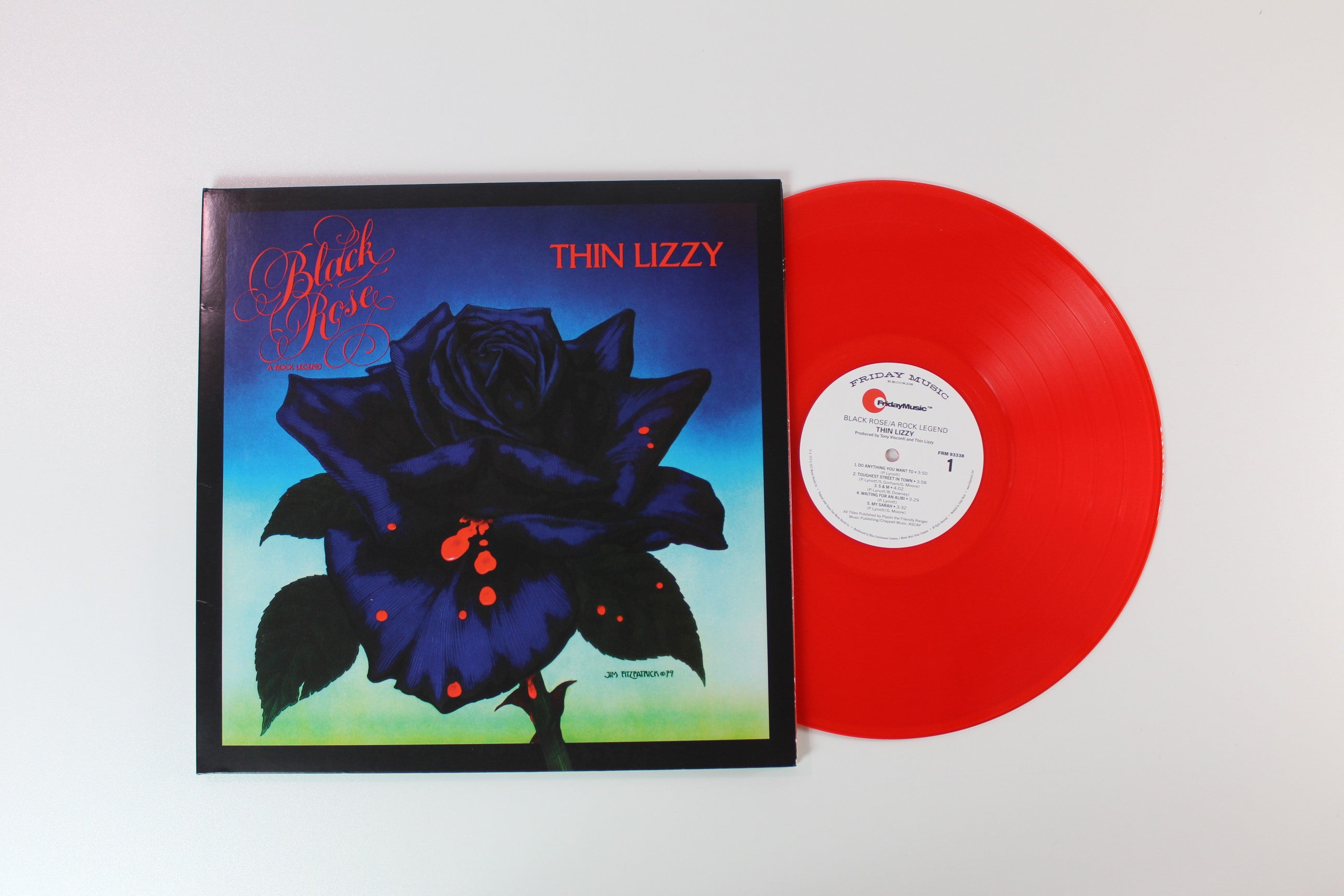Thin Lizzy - Black Rose (A Rock Legend) on Friday Music - Red Vinyl