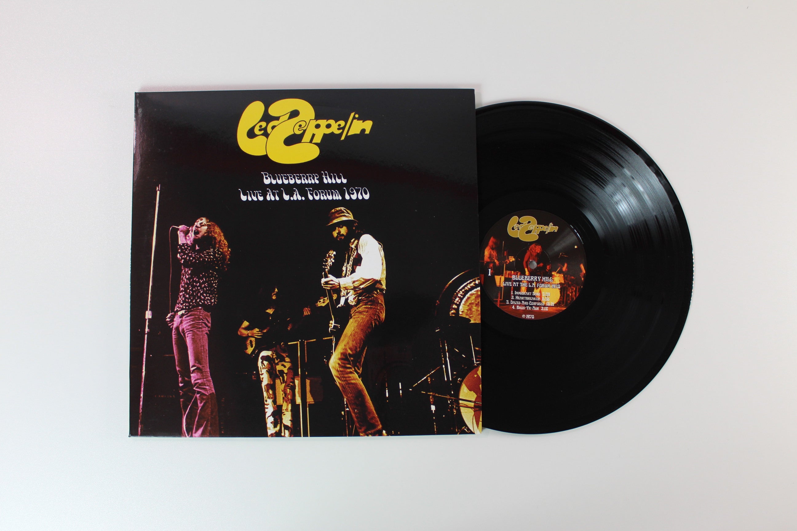 Led Zeppelin - Blueberry Hill - Live At L.A. Forum 1970 on Open Mind Records - Unofficial pressing