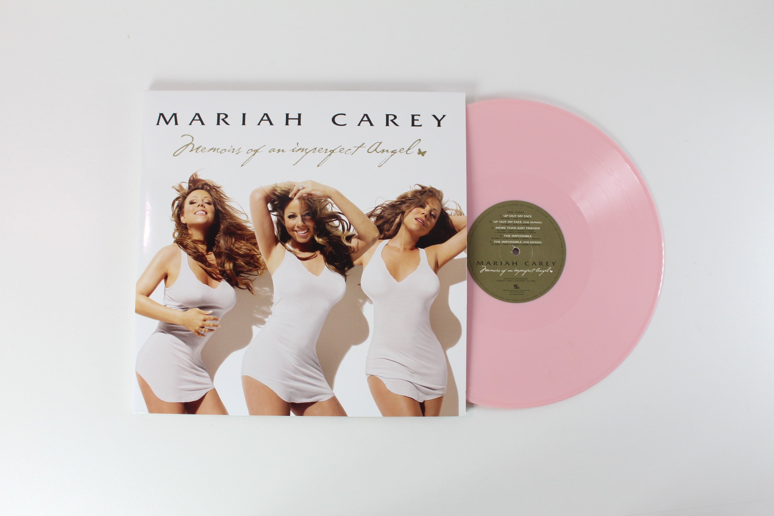 Mariah Carey - Memoirs Of An Imperfect Angel on UMe Ltd. Baby Pink Vinyl Reissue