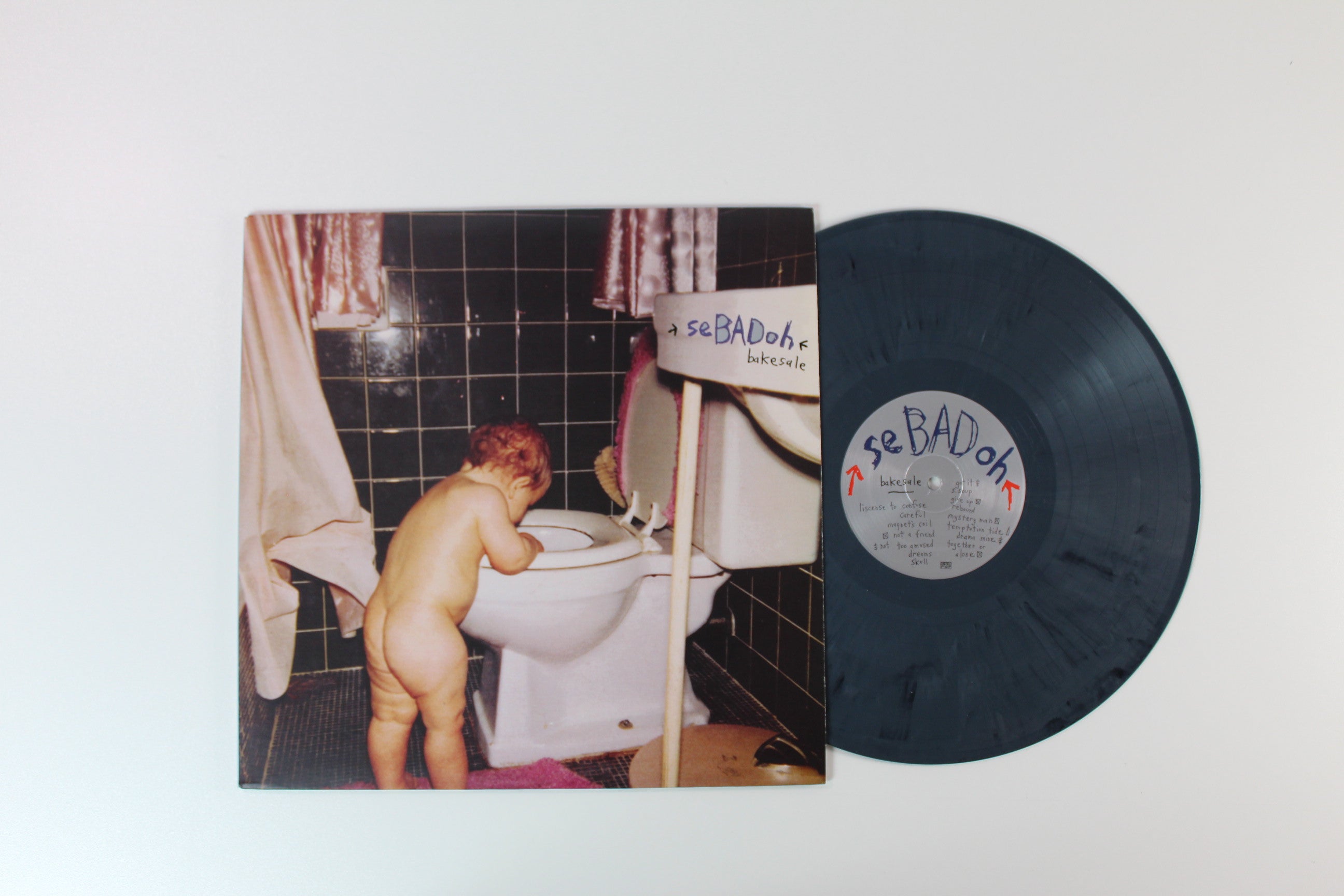 Sebadoh - Bakesale on Sub Pop - Grey Splatter Vinyl