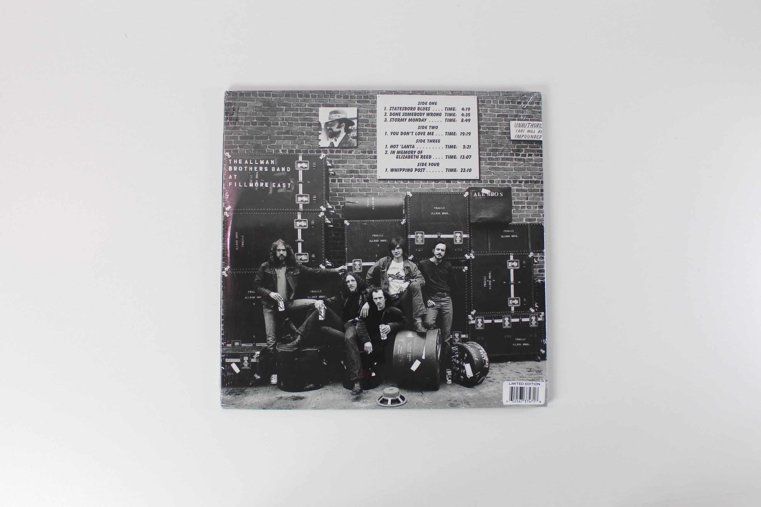 The Allman Brothers Band - The Allman Brothers Band At Fillmore East on Mercury Ltd. Red w/ Black Vinyl Reissue Sealed