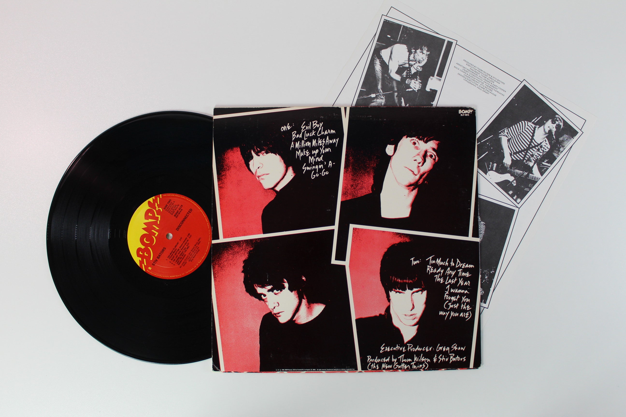 Stiv Bators - Disconnected on Bomp!