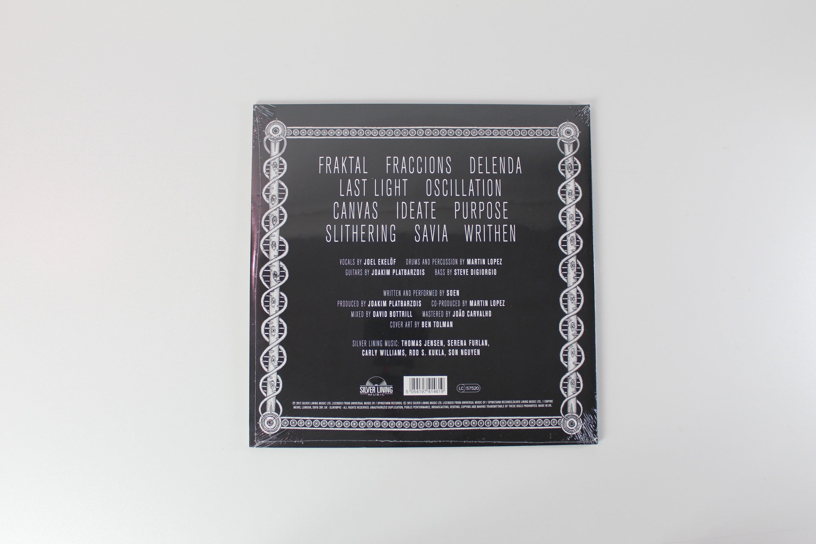 Soen - Cognitive on Silver Lining Music Reissue Sealed