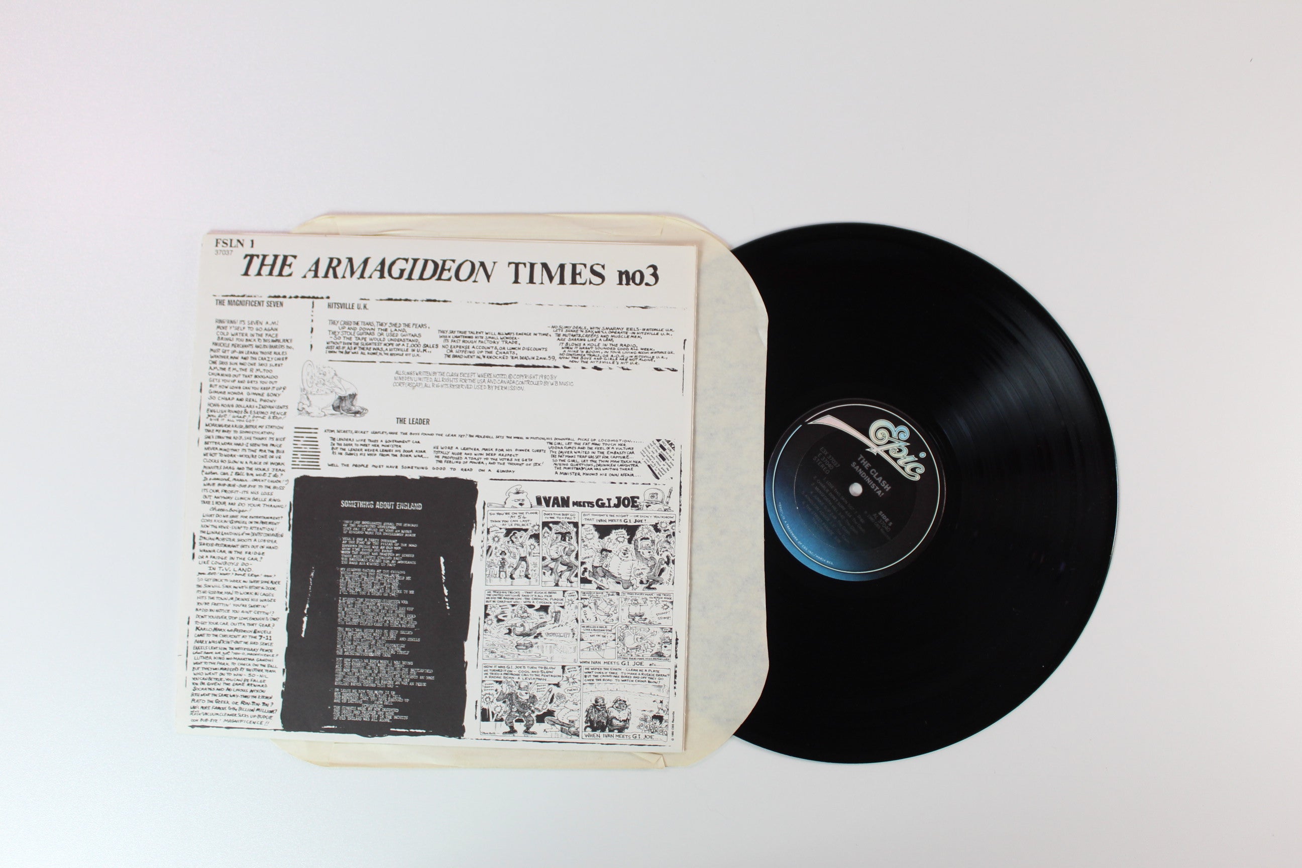 The Clash - Sandinista! on Epic