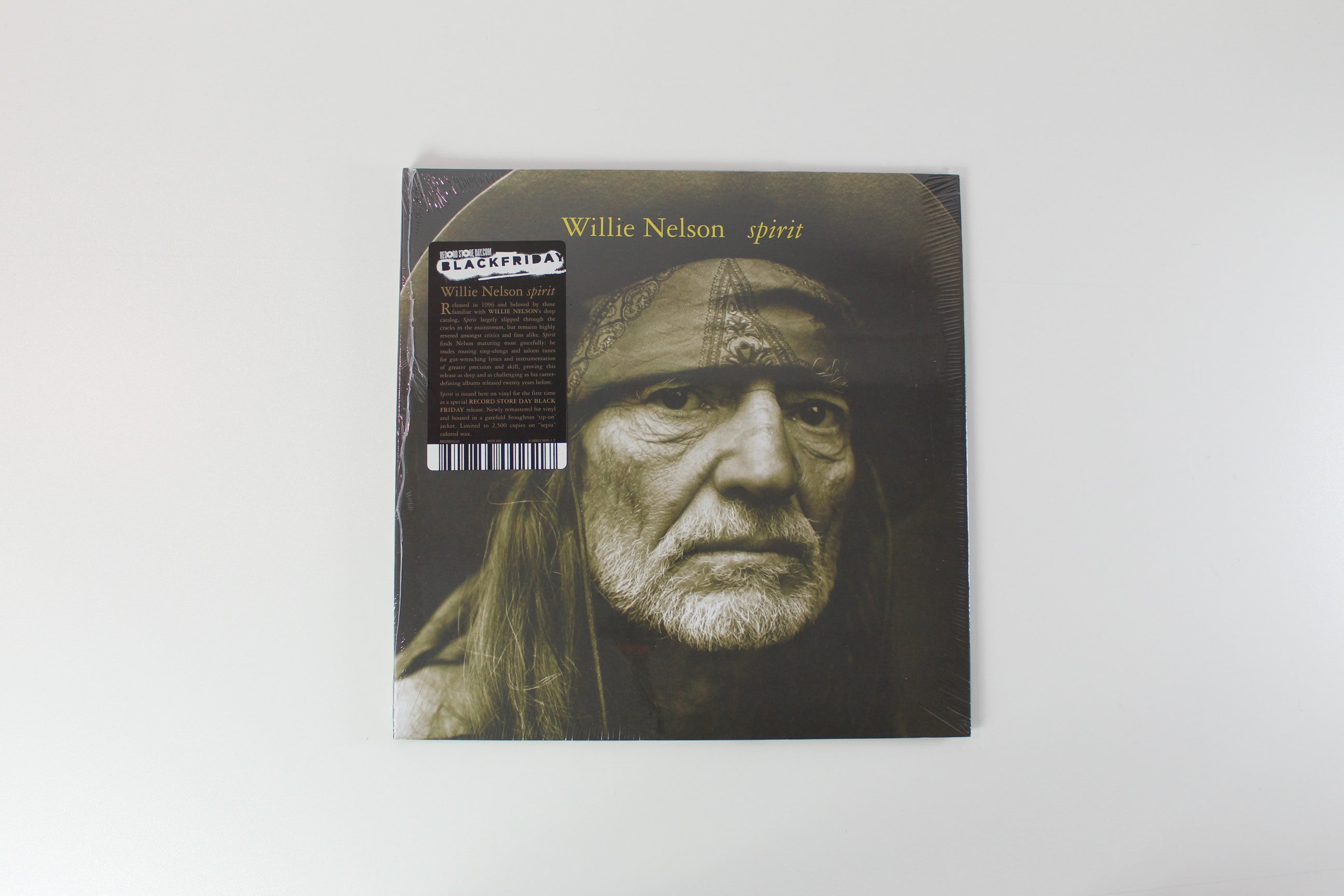 Willie Nelson - Spirit on Modern Classic Recordings Ltd. RSD Sepia Vinyl Reissue Sealed