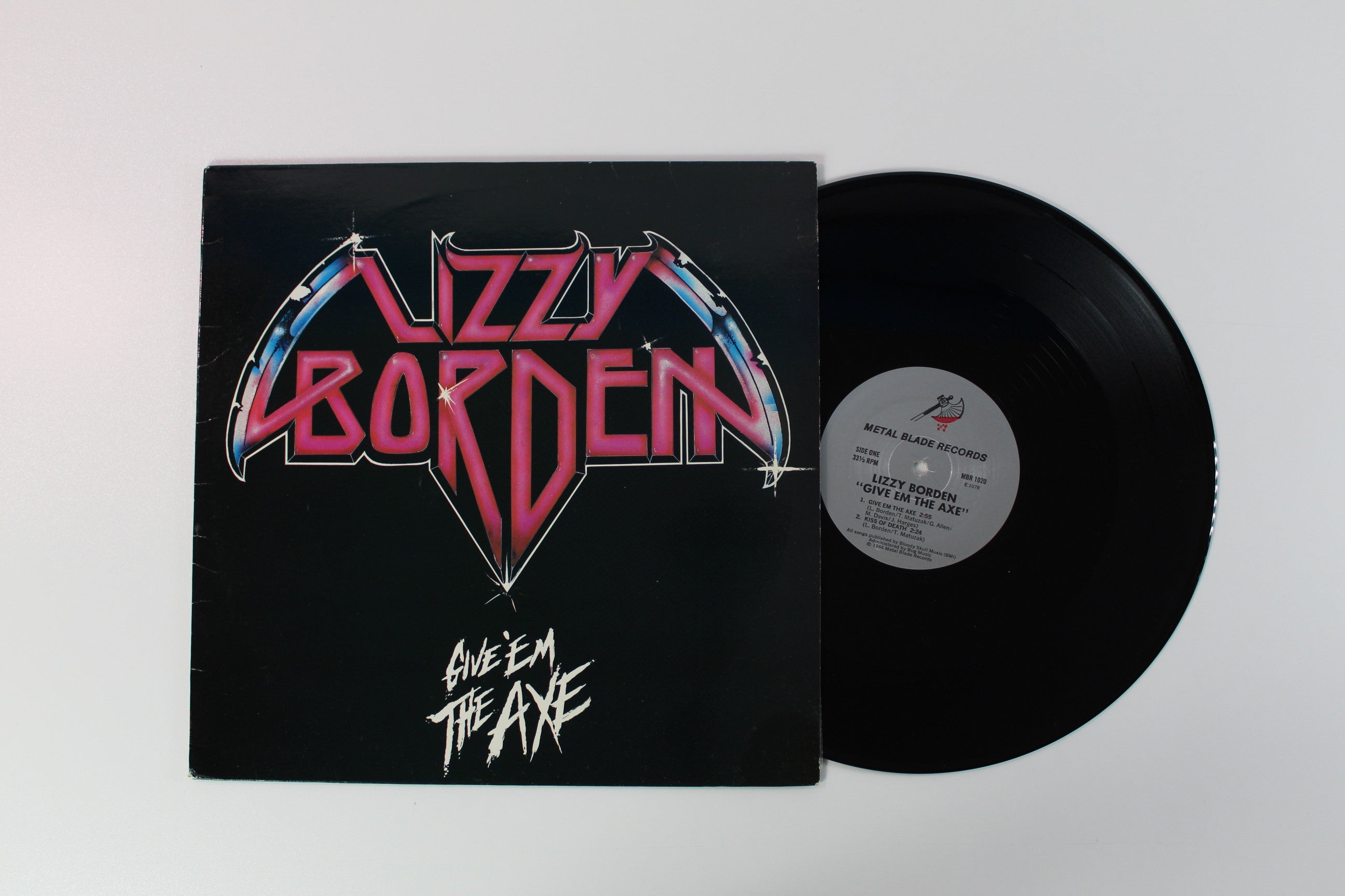 Lizzy Borden - Give 'Em The Axe on Metal Blade