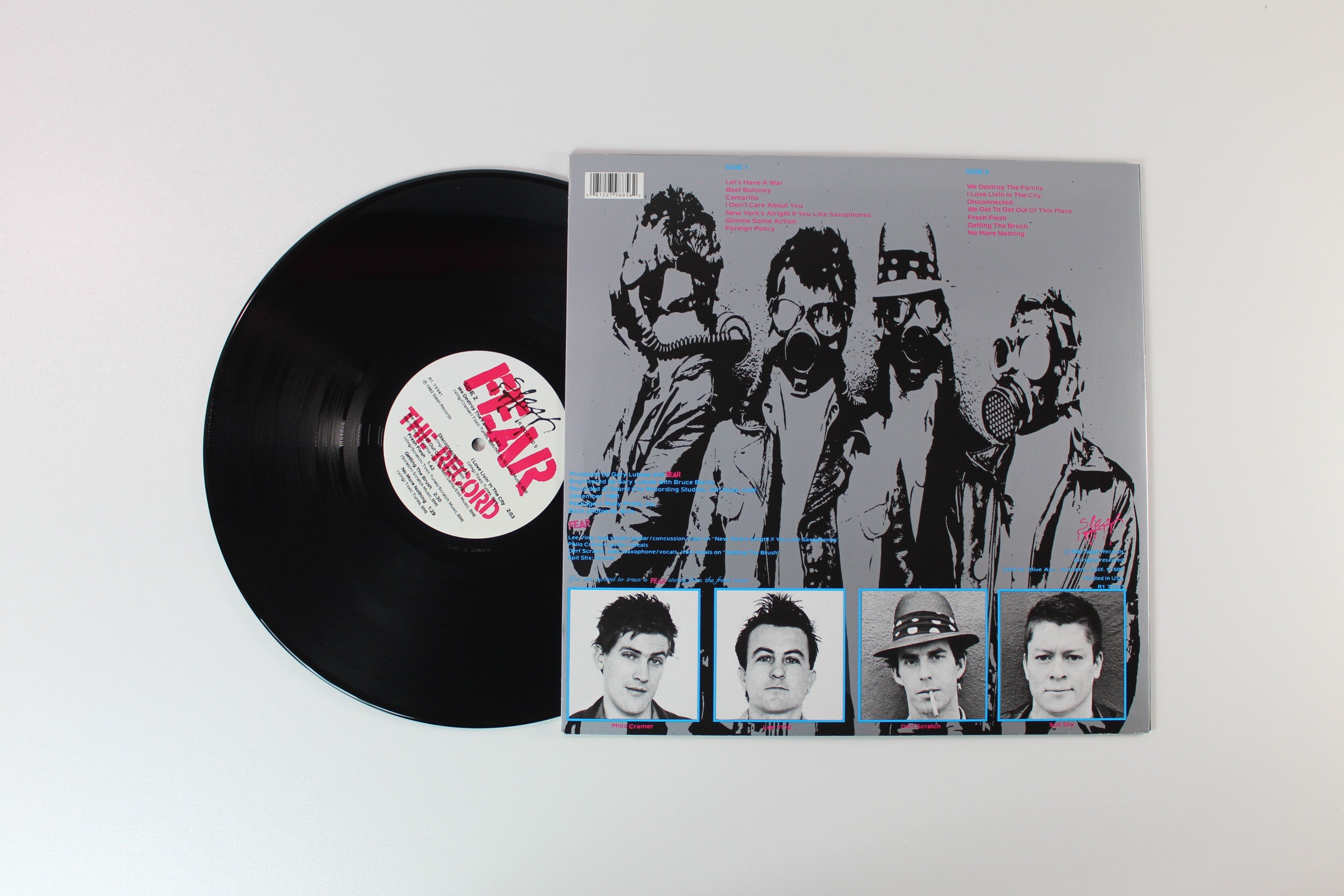 Fear - The Record on Rhino 180 Gram Reissue
