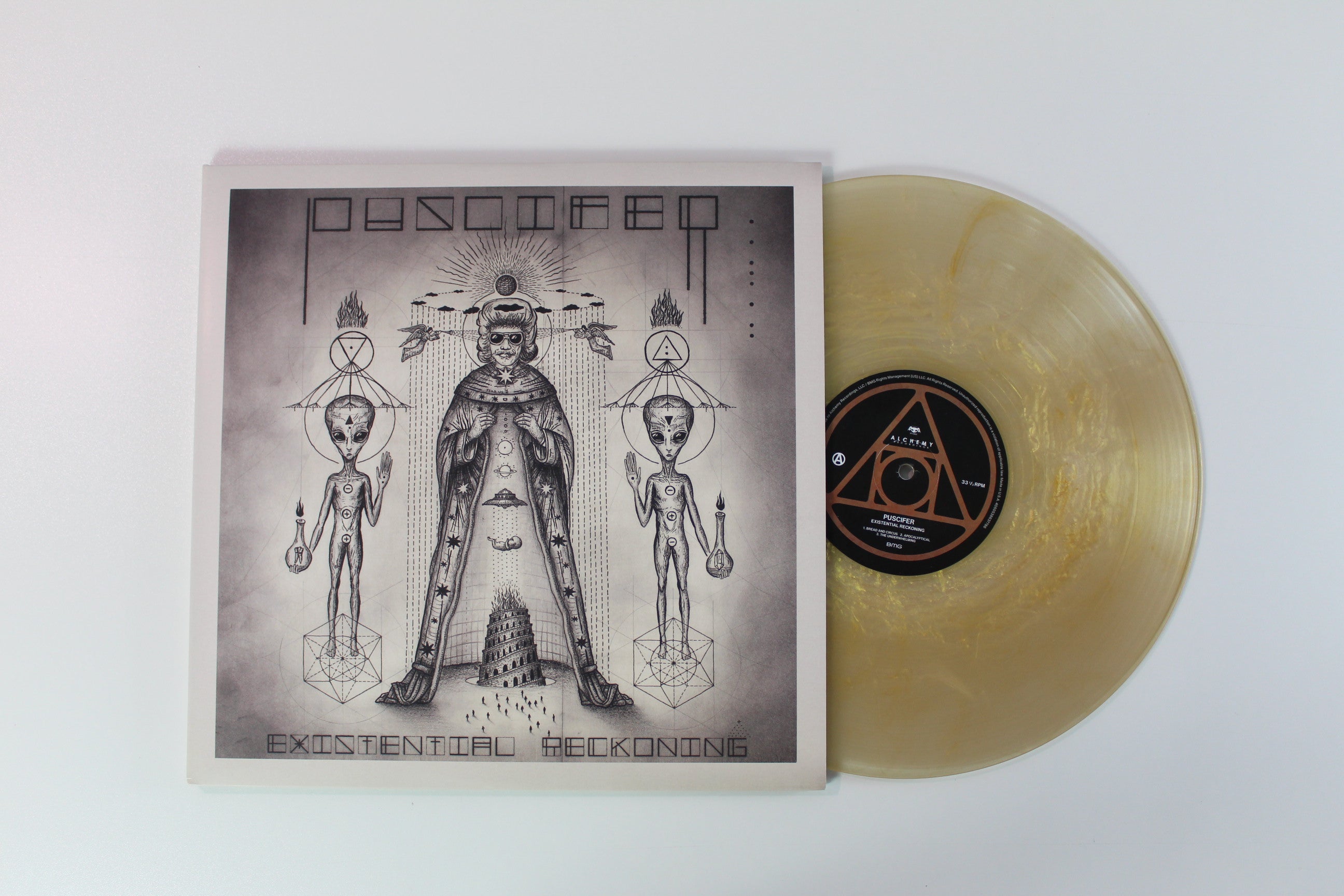Puscifer - Existential Reckoning on BMG Ltd High Dispersion Gold Vinyl