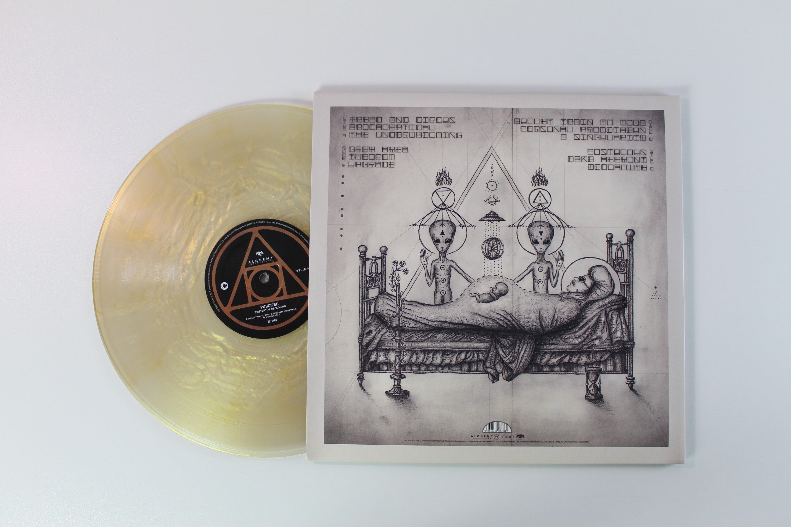 Puscifer - Existential Reckoning on BMG Ltd High Dispersion Gold Vinyl