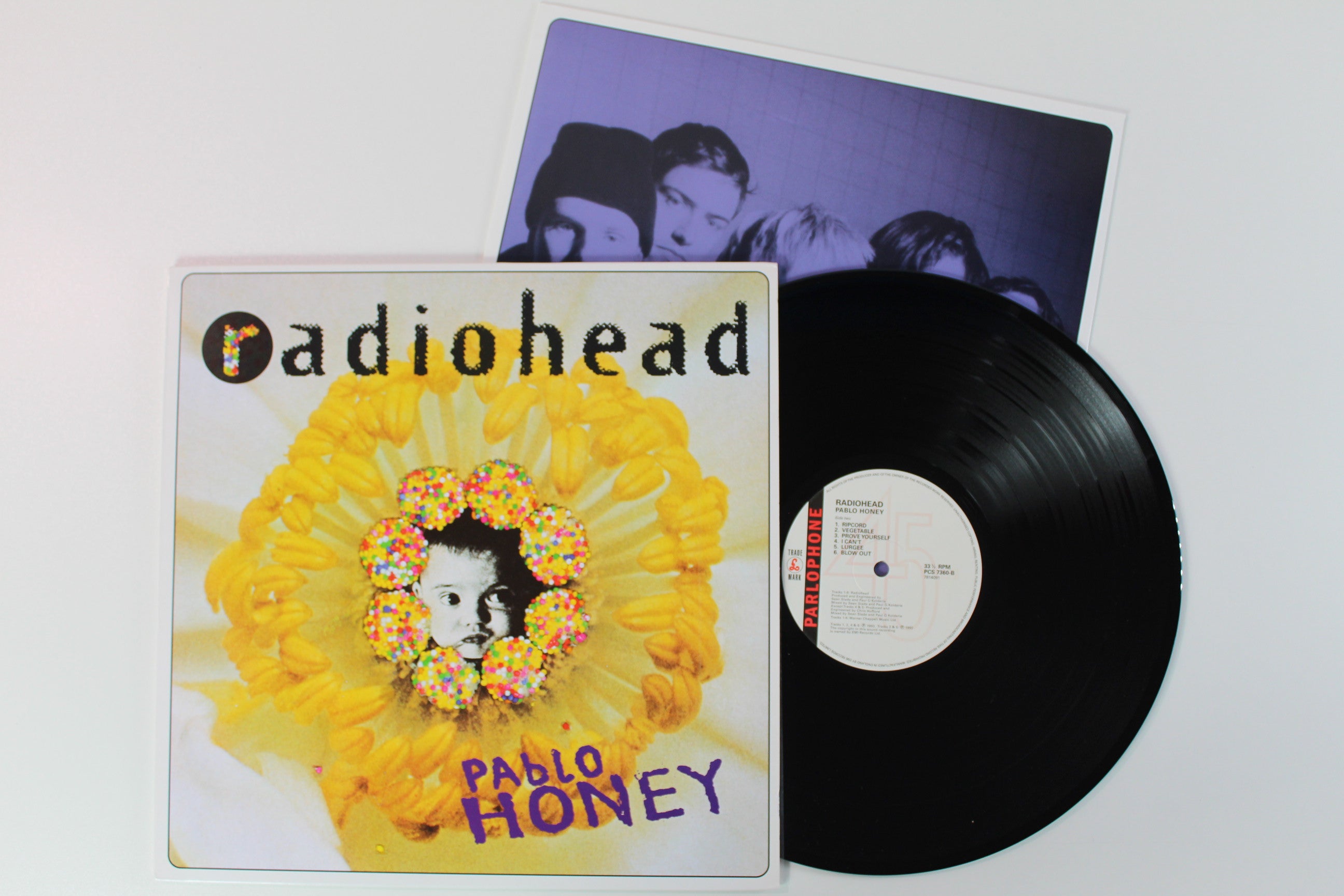 Radiohead - Pablo Honey on Parlophone UK Repress