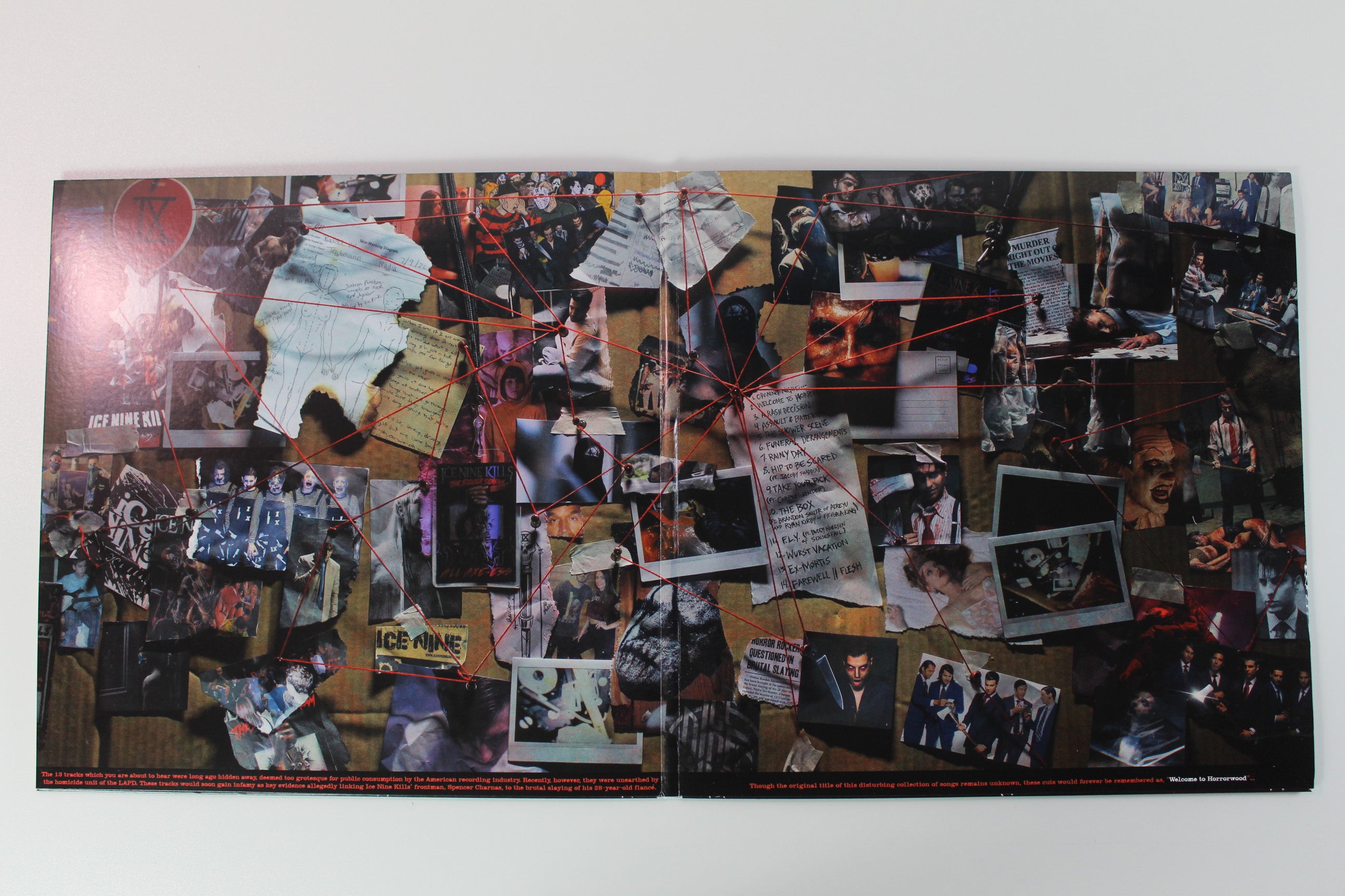 Ice Nine Kills - The Silver Scream 2: Welcome To Horrorwood on Fearless Ltd Bloody Raincoat Vinyl