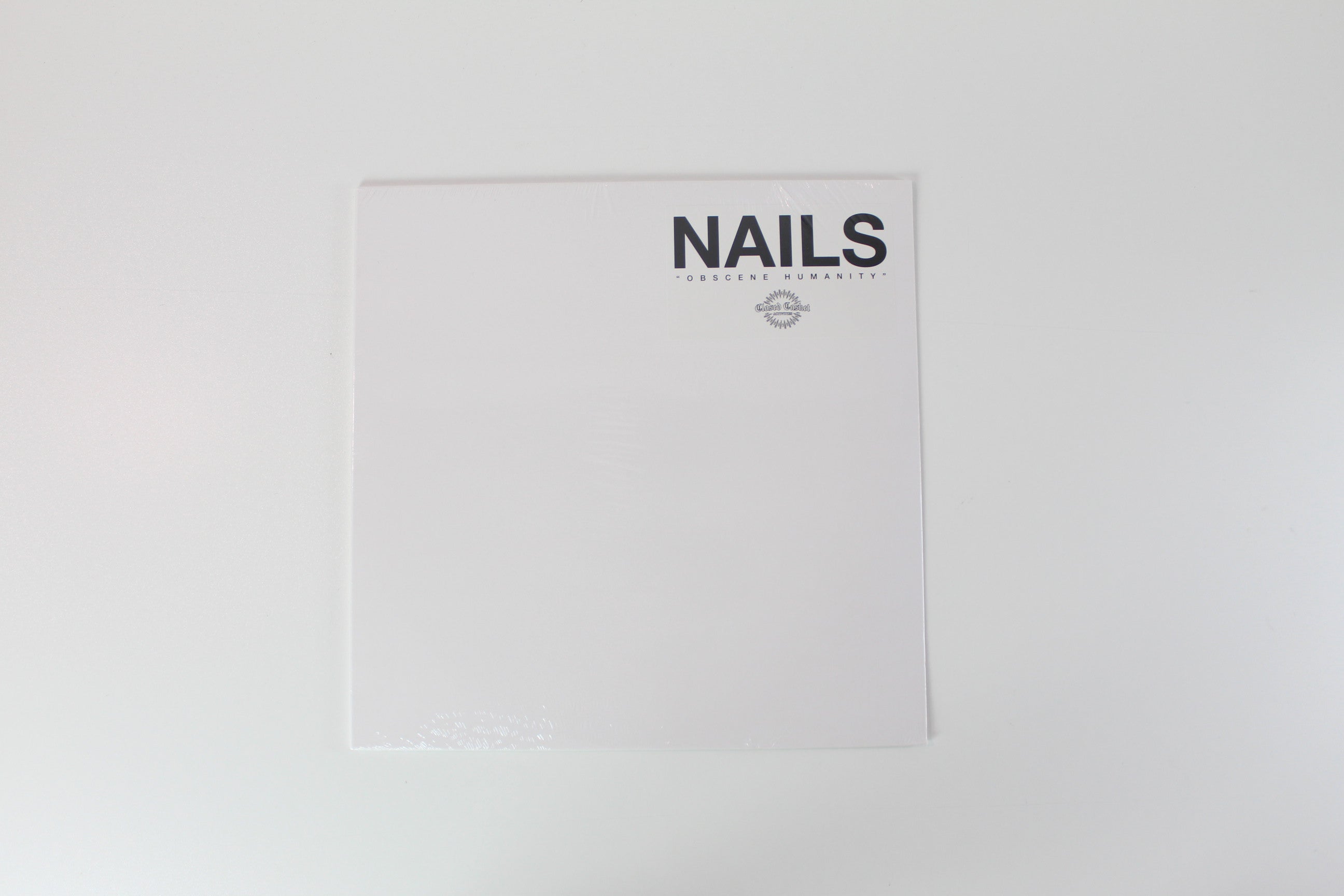 Nails - Obscene Humanity on Closed Casket Activities Ltd 45 RPM White Vinyl Reissue Sealed