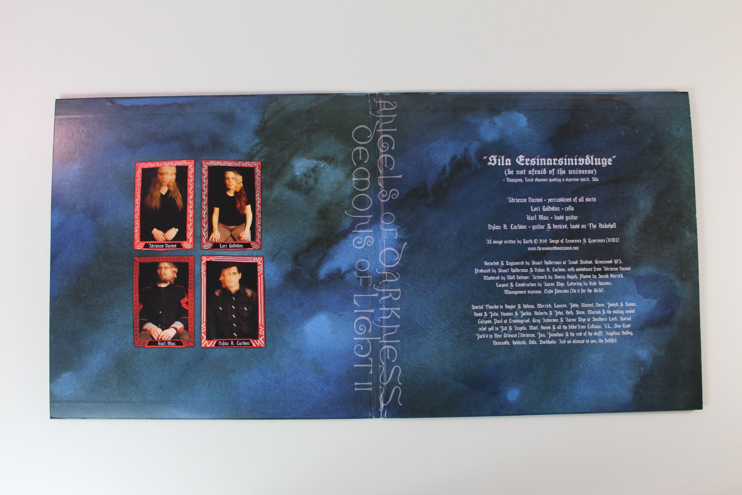 Earth - Angels Of Darkness, Demons Of Light II on Southern Lord Ltd Bone Vinyl