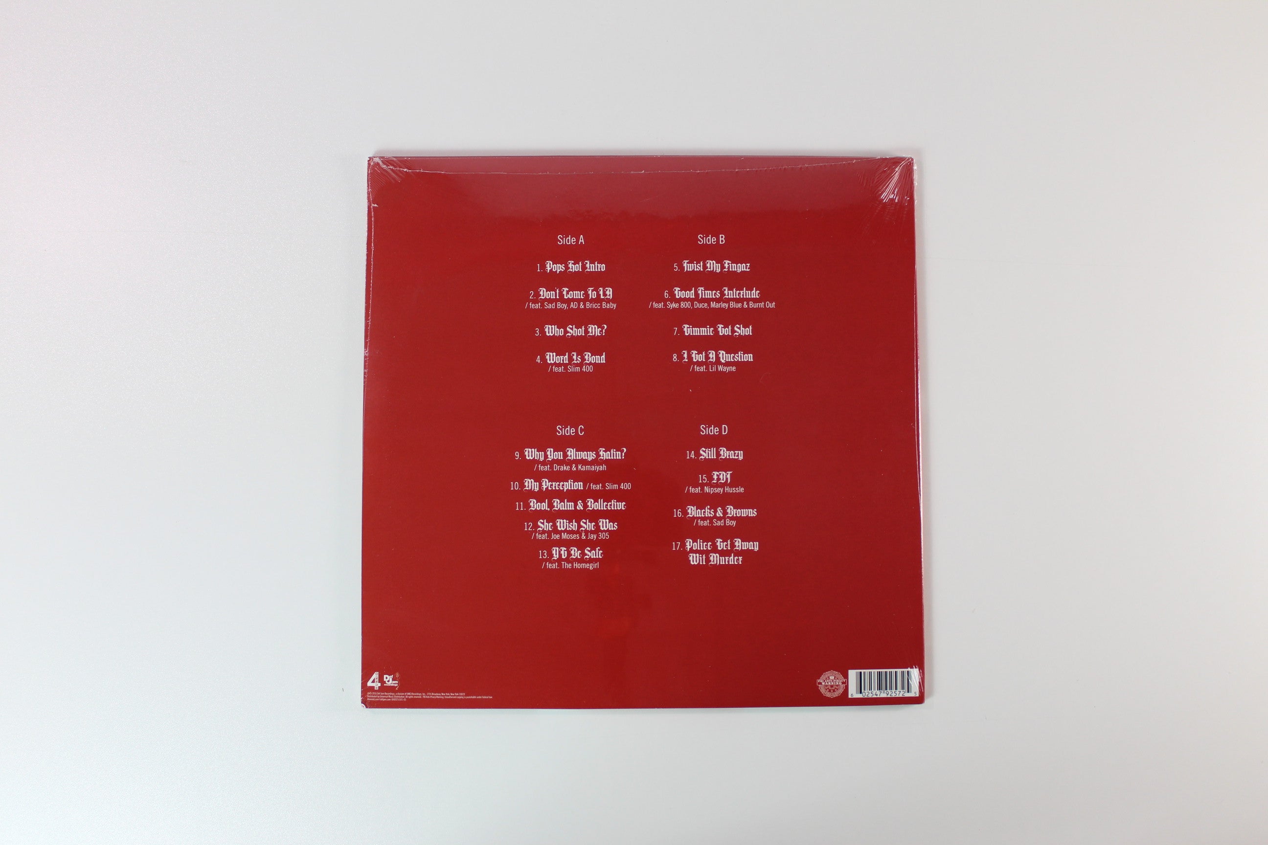 YG - Still Brazy on Def Jam Sealed