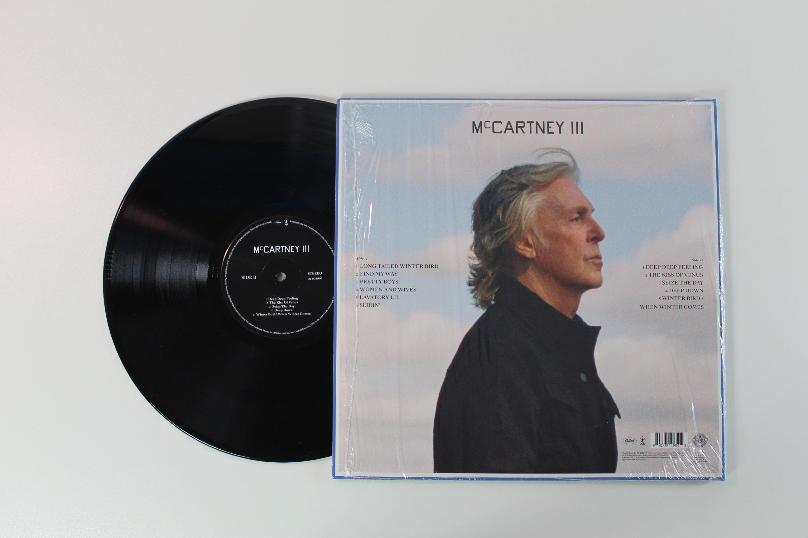Paul McCartney - McCartney III on Capitol White Spine Gatefold