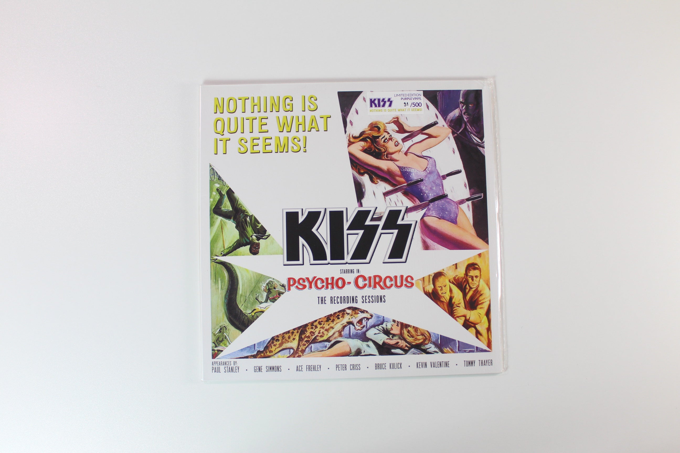 Kiss - Nothing Is Quite What It Seems! Unofficial Colored Vinyl Pressing
