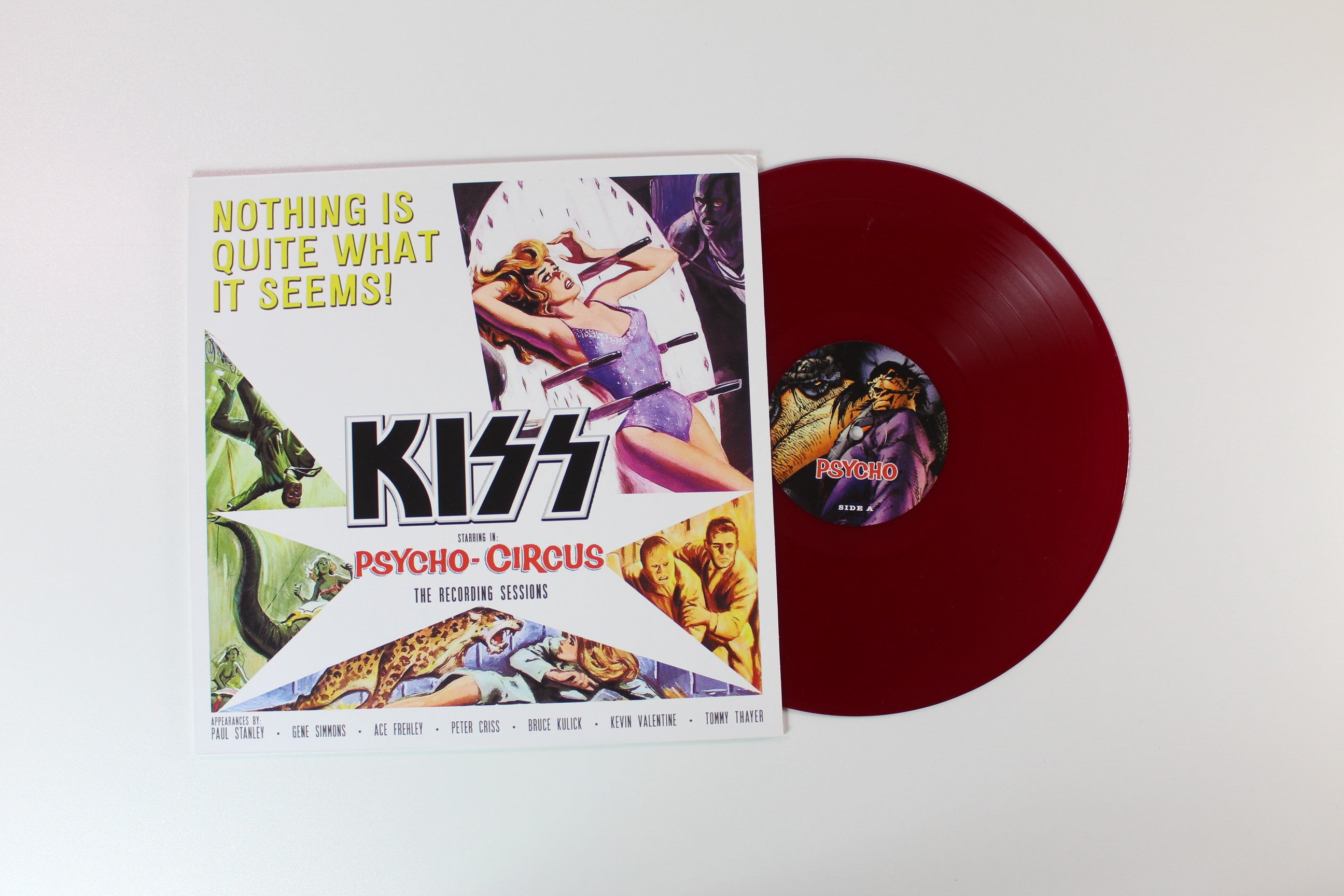 Kiss - Nothing Is Quite What It Seems! Unofficial Colored Vinyl Pressing