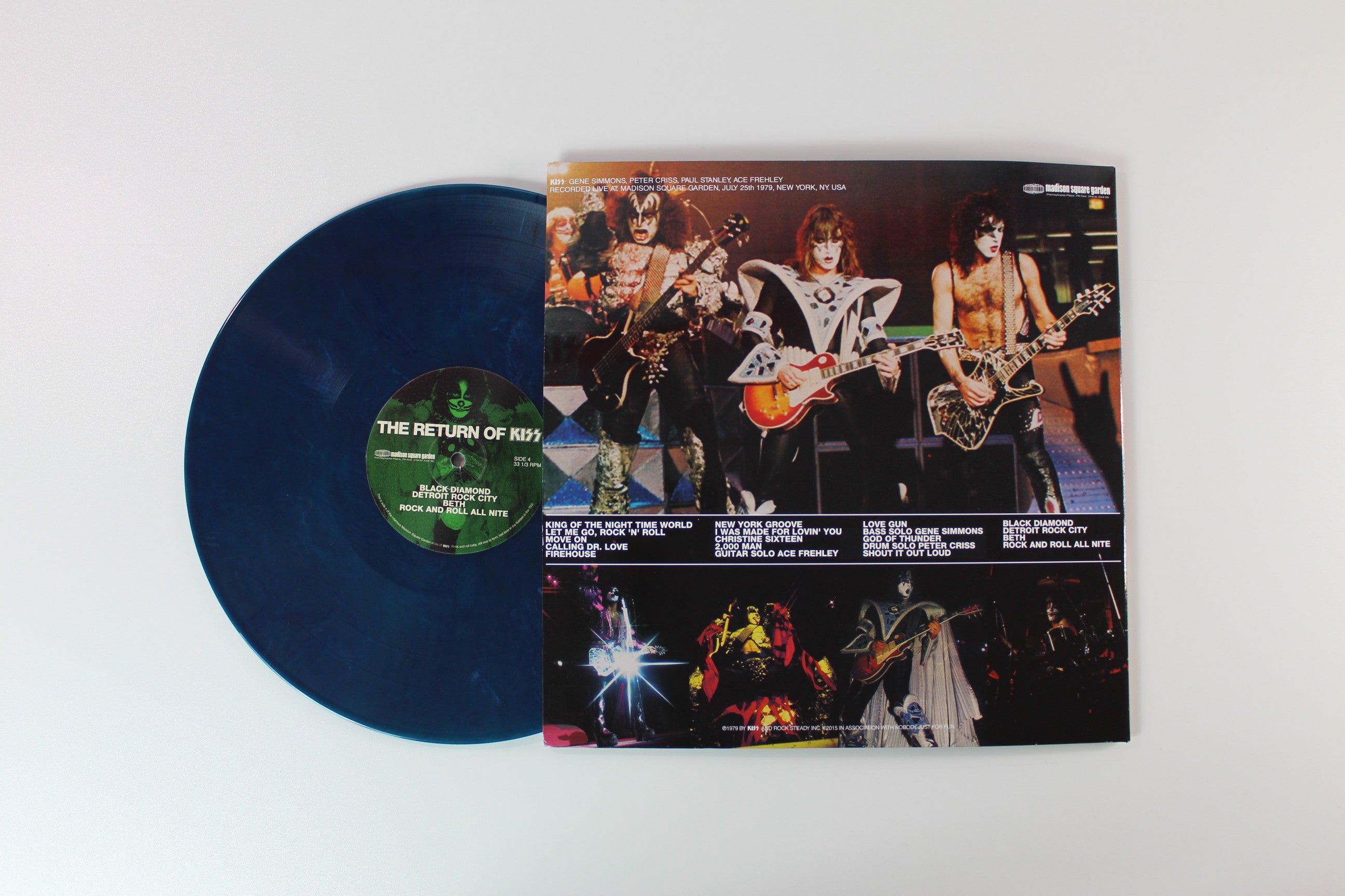Kiss - The Return Of Kiss Unofficial Colored Vinyl Pressing