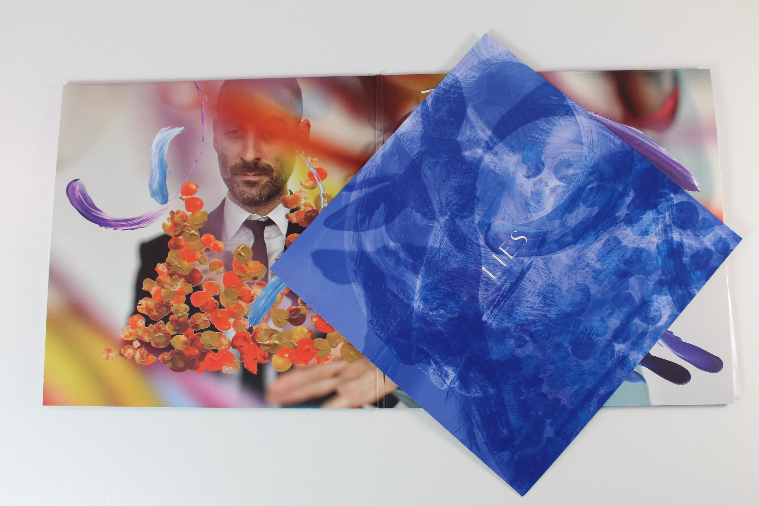 LIES - Lies on Big Scary Monsters Ltd Early Bird Edition Blue Twist Vinyl