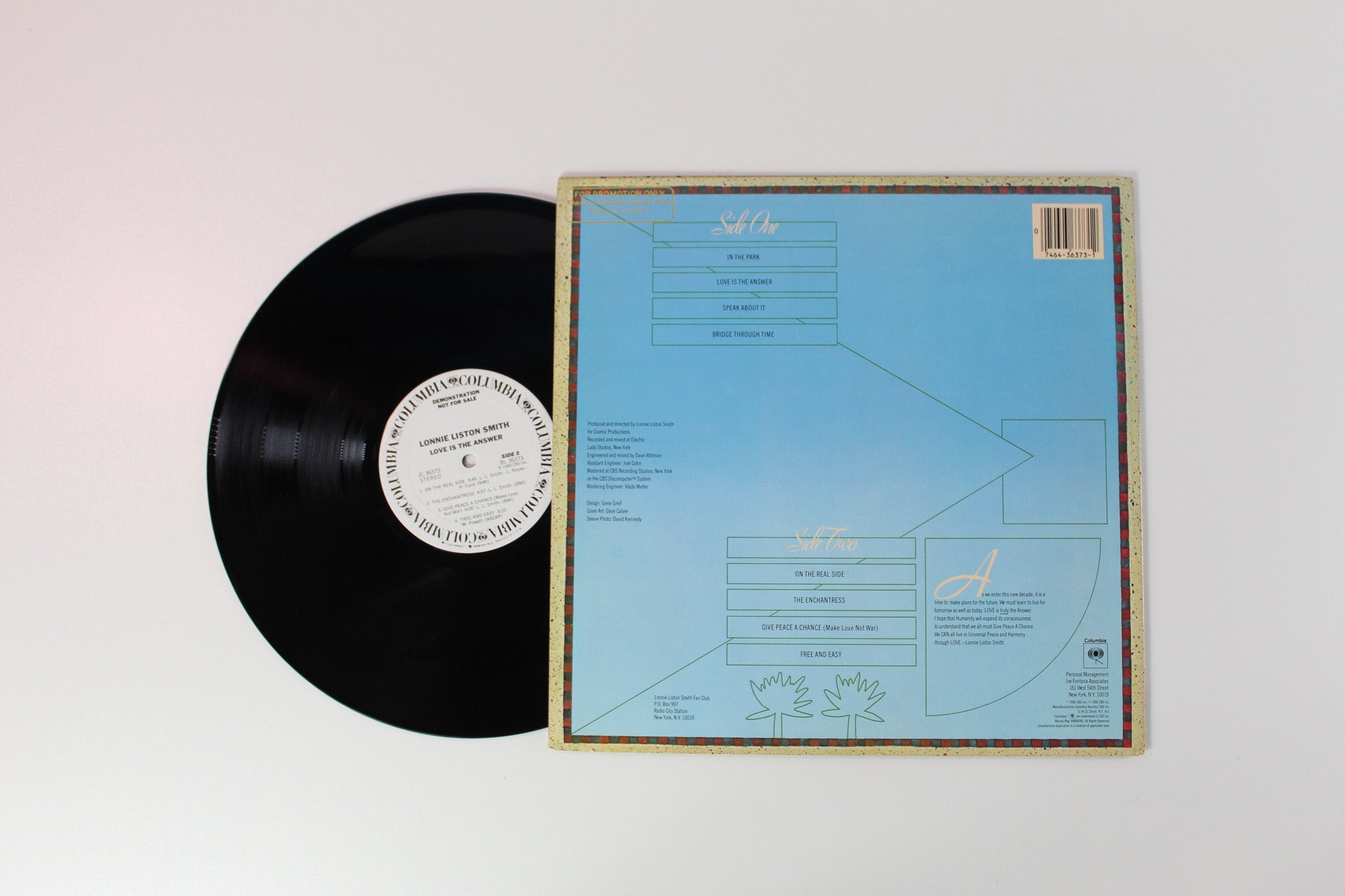 Lonnie Liston Smith - Love Is The Answer on Columbia Promo