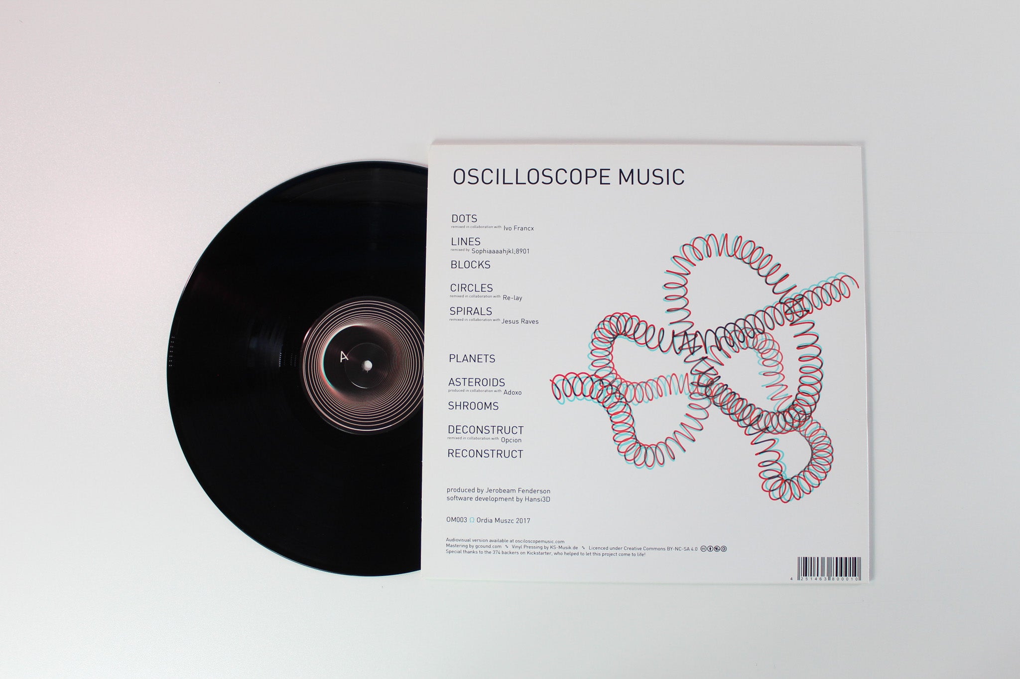Jerobeam Fenderson - Oscilloscope Music - Remixes on Ordia Muszc