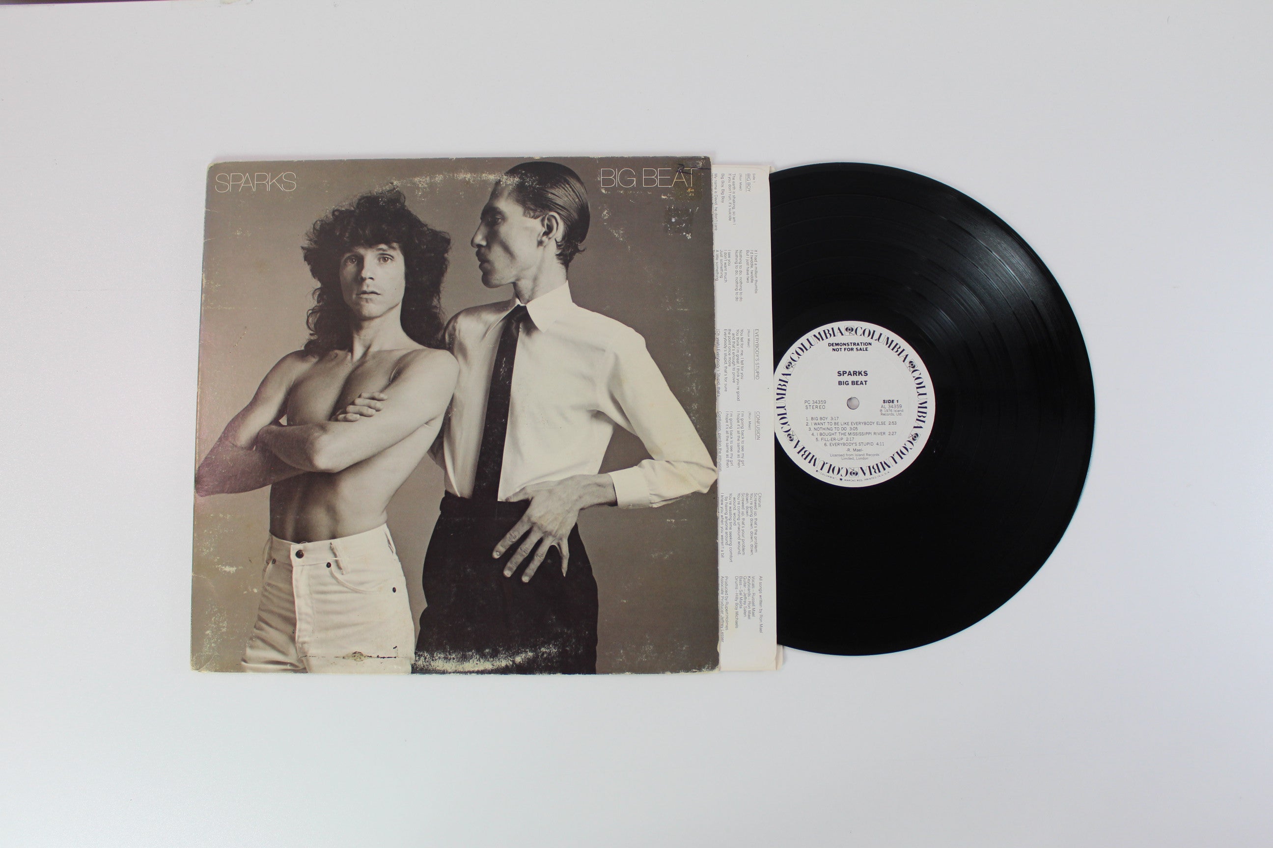 Sparks - Big Beat on Columbia Promo