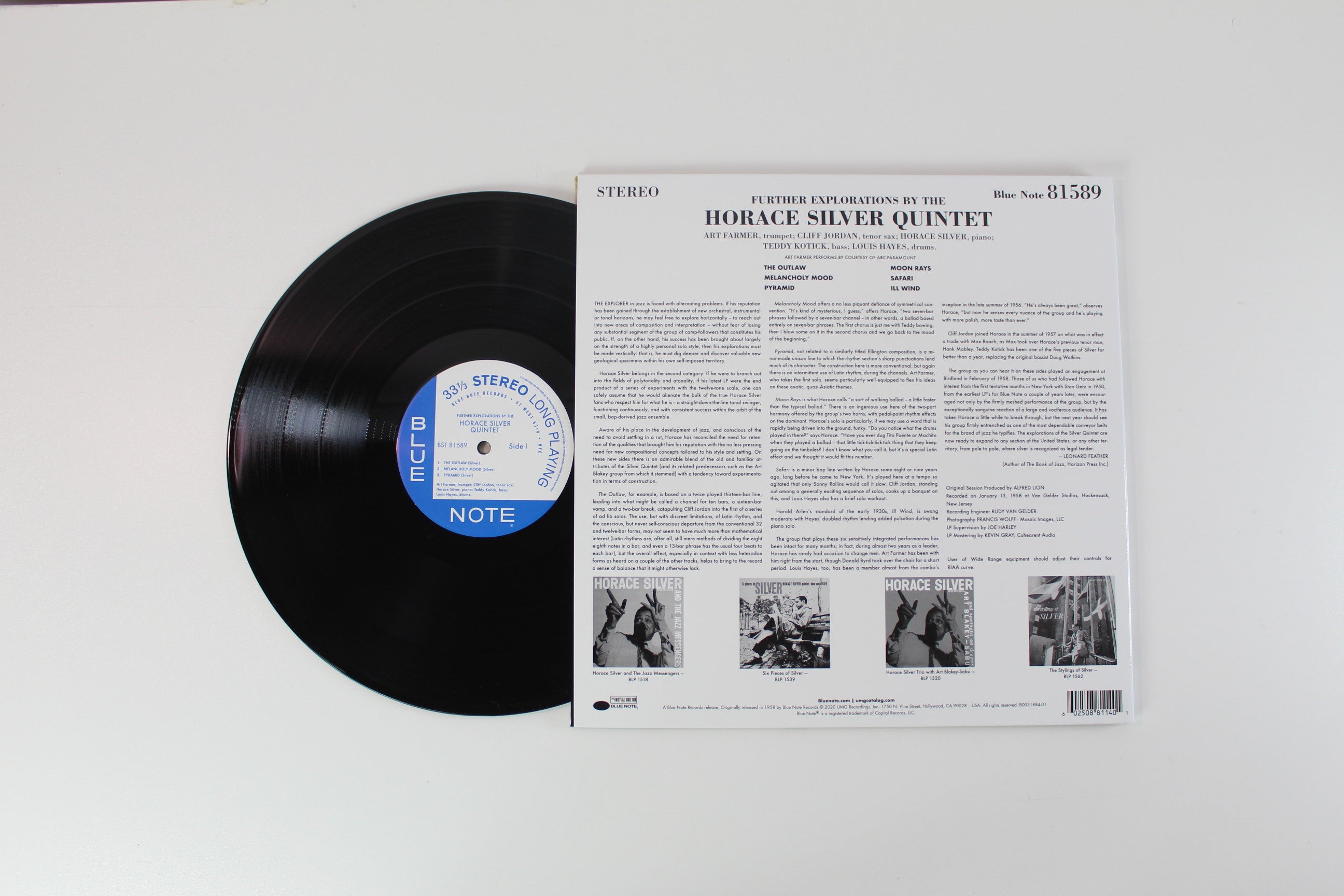 The Horace Silver Quintet - Further Explorations Reissue on Blue Note Tone Poet Series