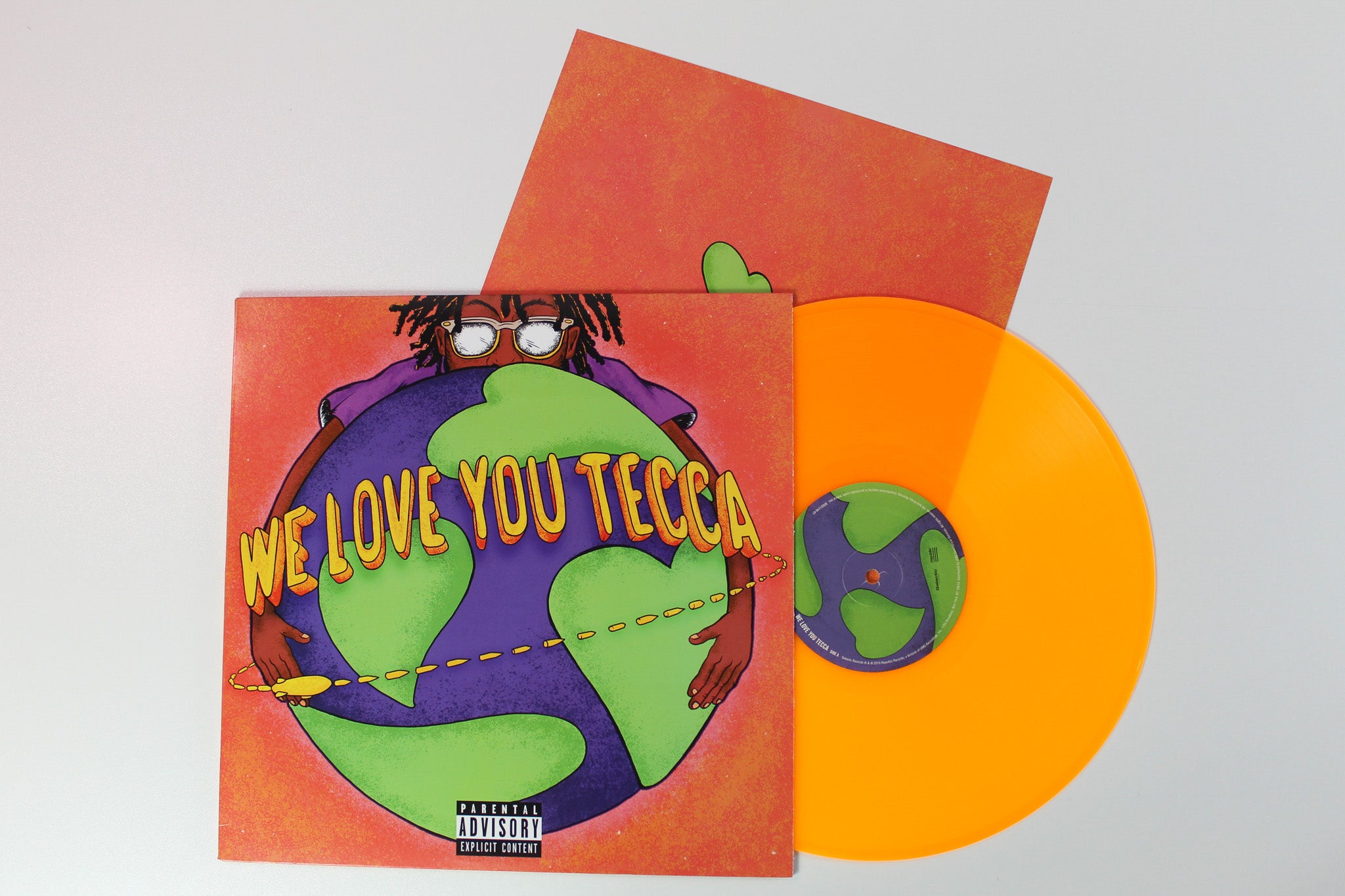 Lil Tecca - We Love You Tecca on Republic Orange Vinyl