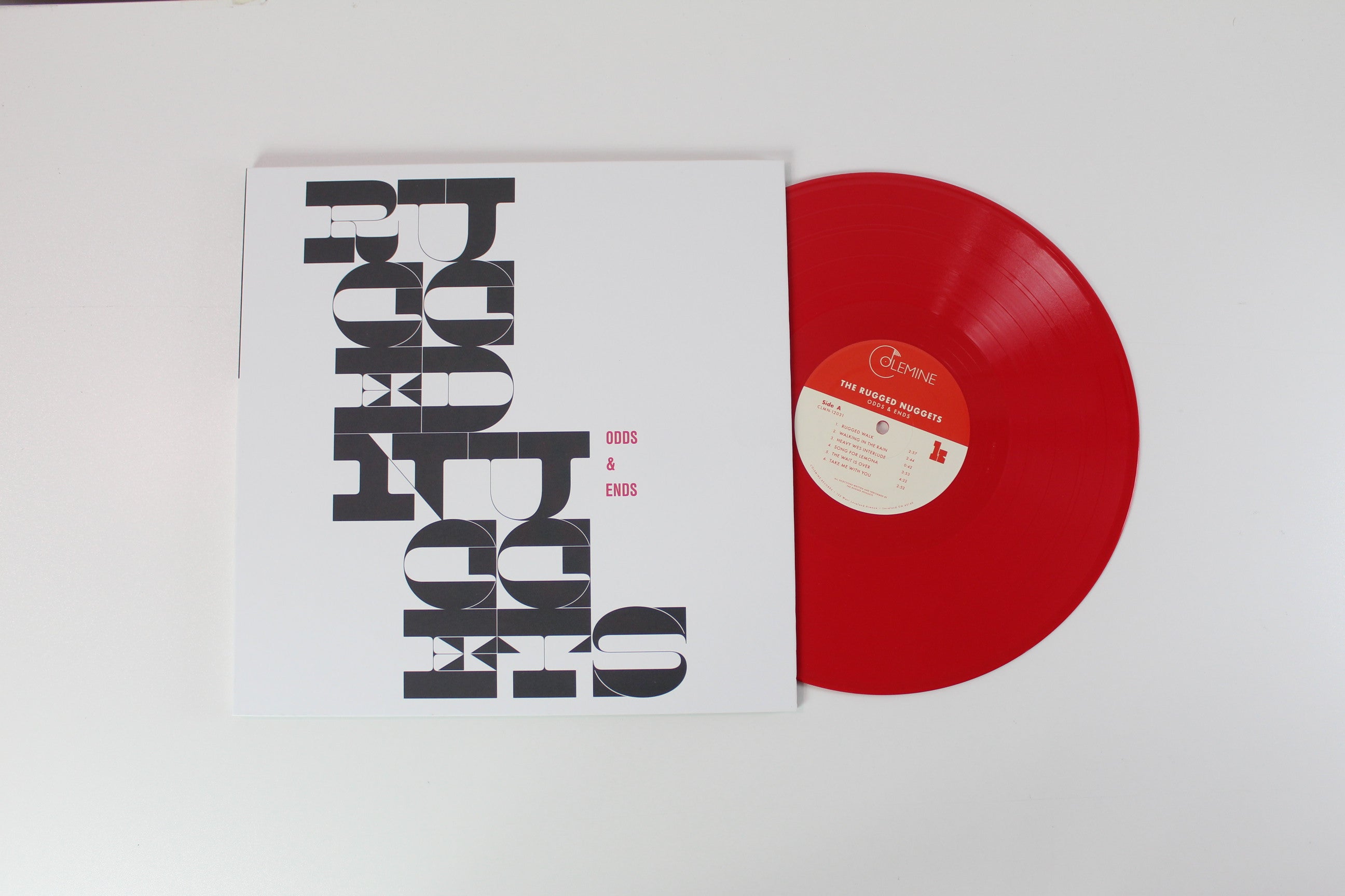 The Rugged Nuggets - Odds & Ends on Colemine Records Ltd. Opaque Red Vinyl