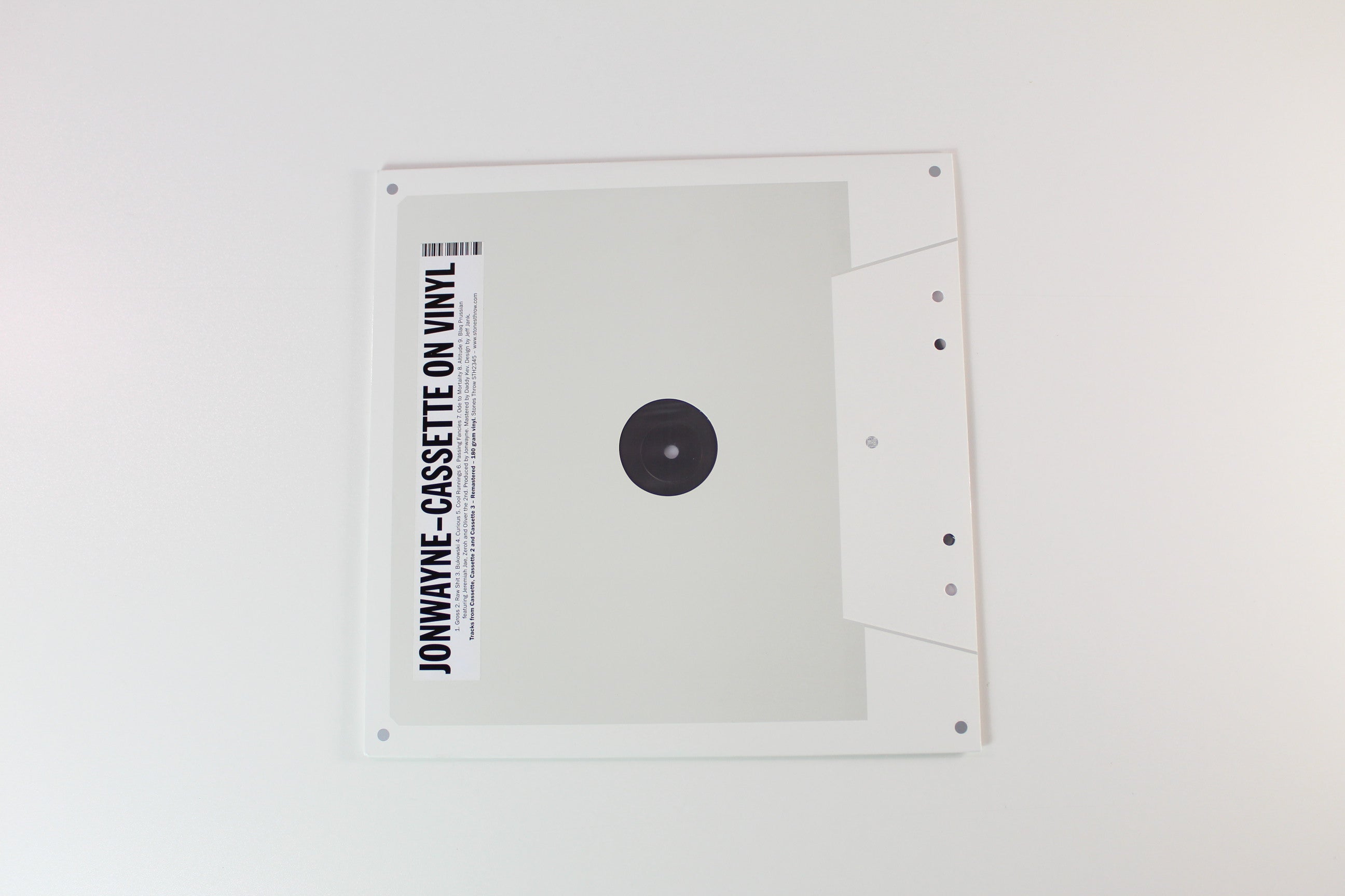 Jonwayne - Cassette On Vinyl on Stones Throw Reissue